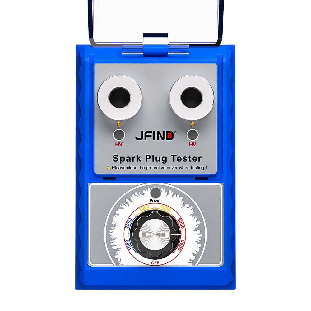 Tester pentru bujii auto si moto JFIND JF109 Pro, 2 orificii testare simultana, reglaj rpm 1000-6000, analiza diag - 4 | YEO