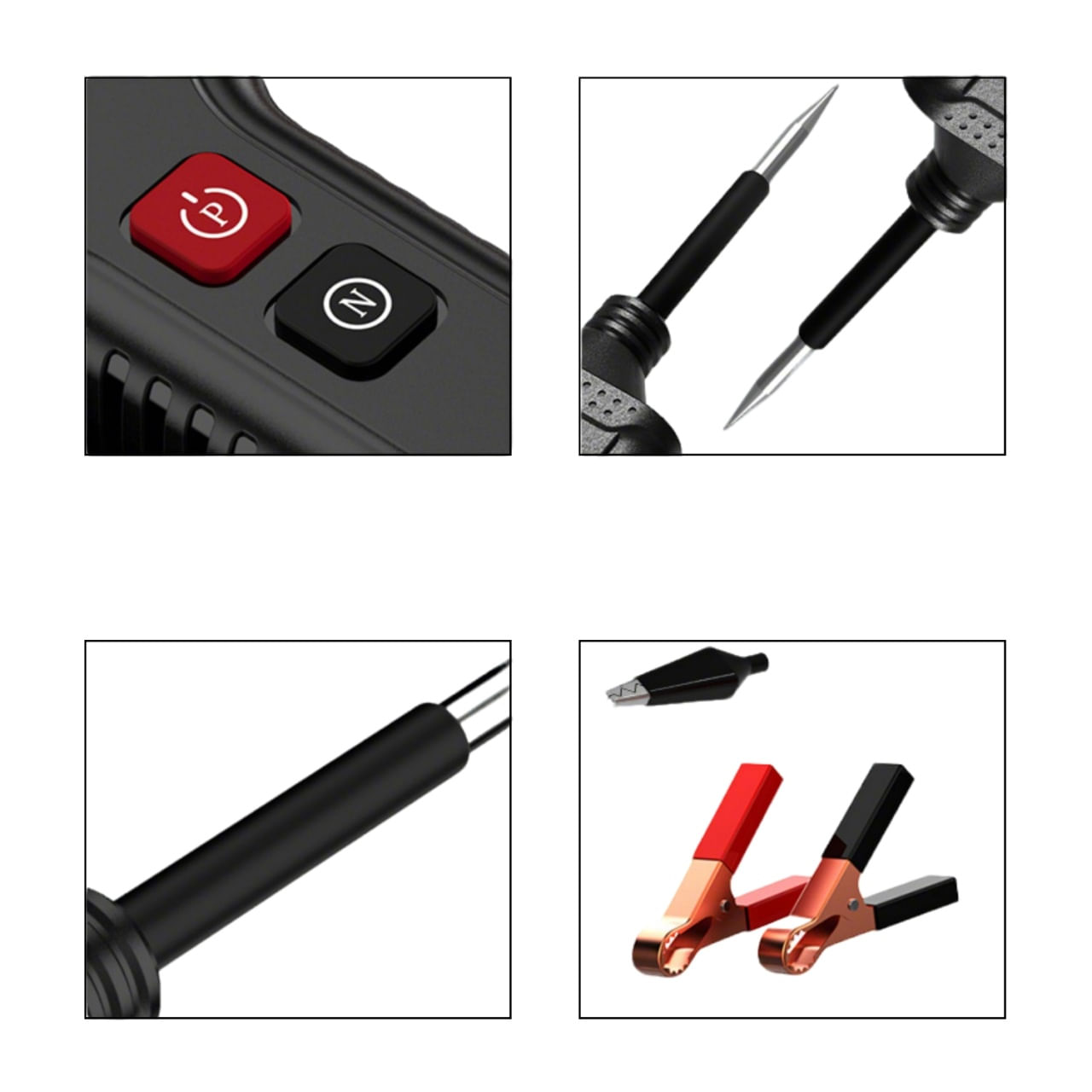Dispozitiv Profesional Testare Circuite Auto Techstar® YM-P100, Multimetru Inteligent cu Ecran LCD, 107V - 4 | YEO