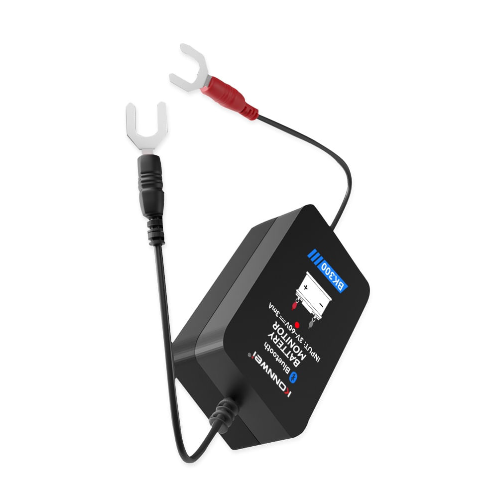 Tester Baterie Auto Inteligent cu Bluetooth 5.0 KONNWEI BK300, Aplicatie Telefon, Android si iOS, Monitor Baterie Wifi