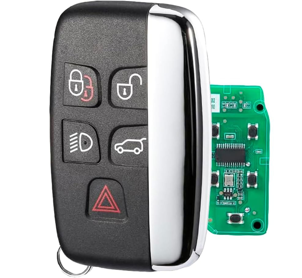 Cheie Auto Completa Programabila 433MHz, cu 5 butoane, cip PCF7945, compatibila Land Rover Discovery, Freelander, Range - 3 | YEO