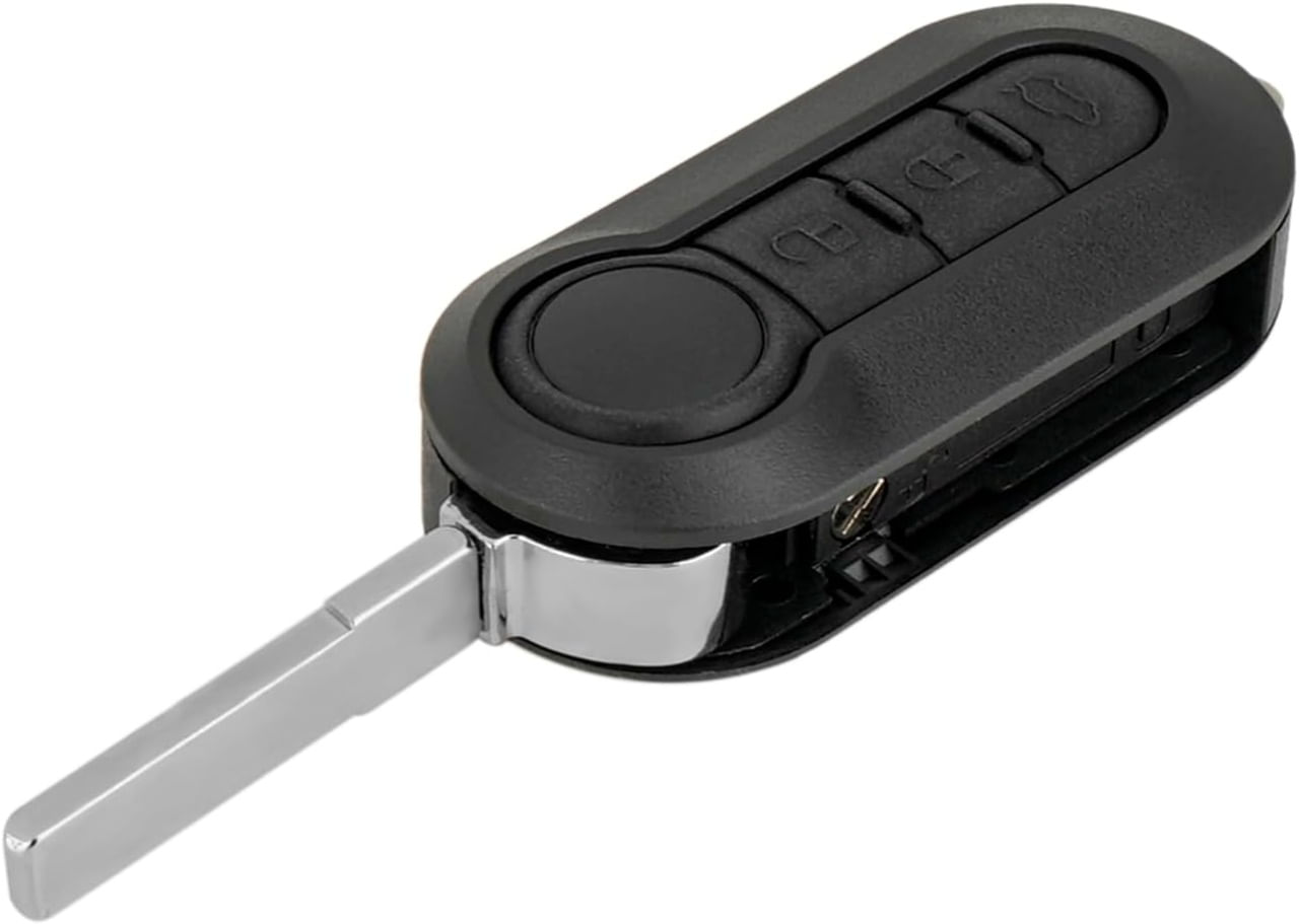 Cheie Auto Completa Programabila 433MHz, 3 butoane, cip ID46, compatibila Fiat 500L, Ducato, Bravo, Iveco Daily, Peugeot - 2 | YEO