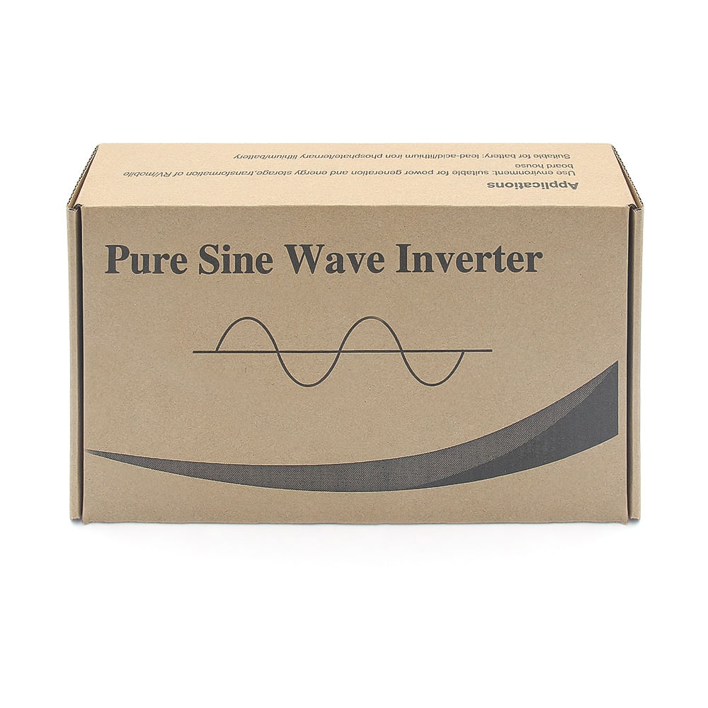 Invertor auto JFIND JF02, unda sinusoidala pura, 12V la 220V, 1000W continuu, 2000W varf, afisaj LCD, protectii multiple