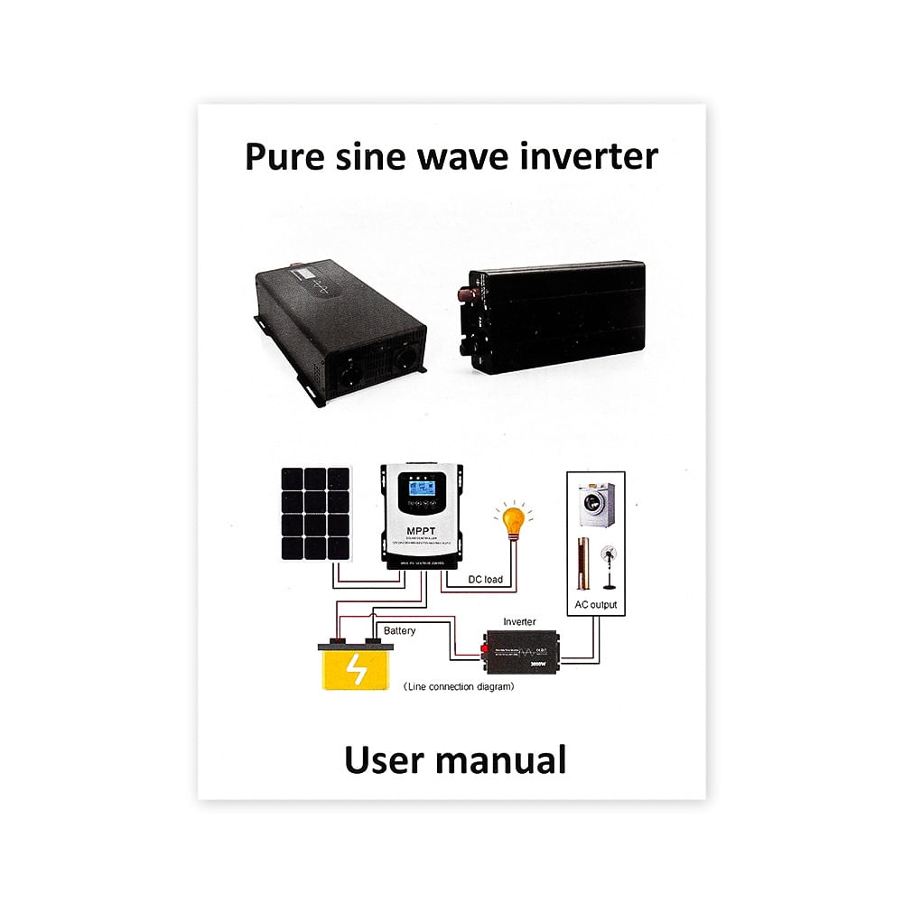 Invertor auto JFIND JF02, unda sinusoidala pura, 12V la 220V, 1000W continuu, 2000W varf, afisaj LCD, protectii multiple - imagine 6