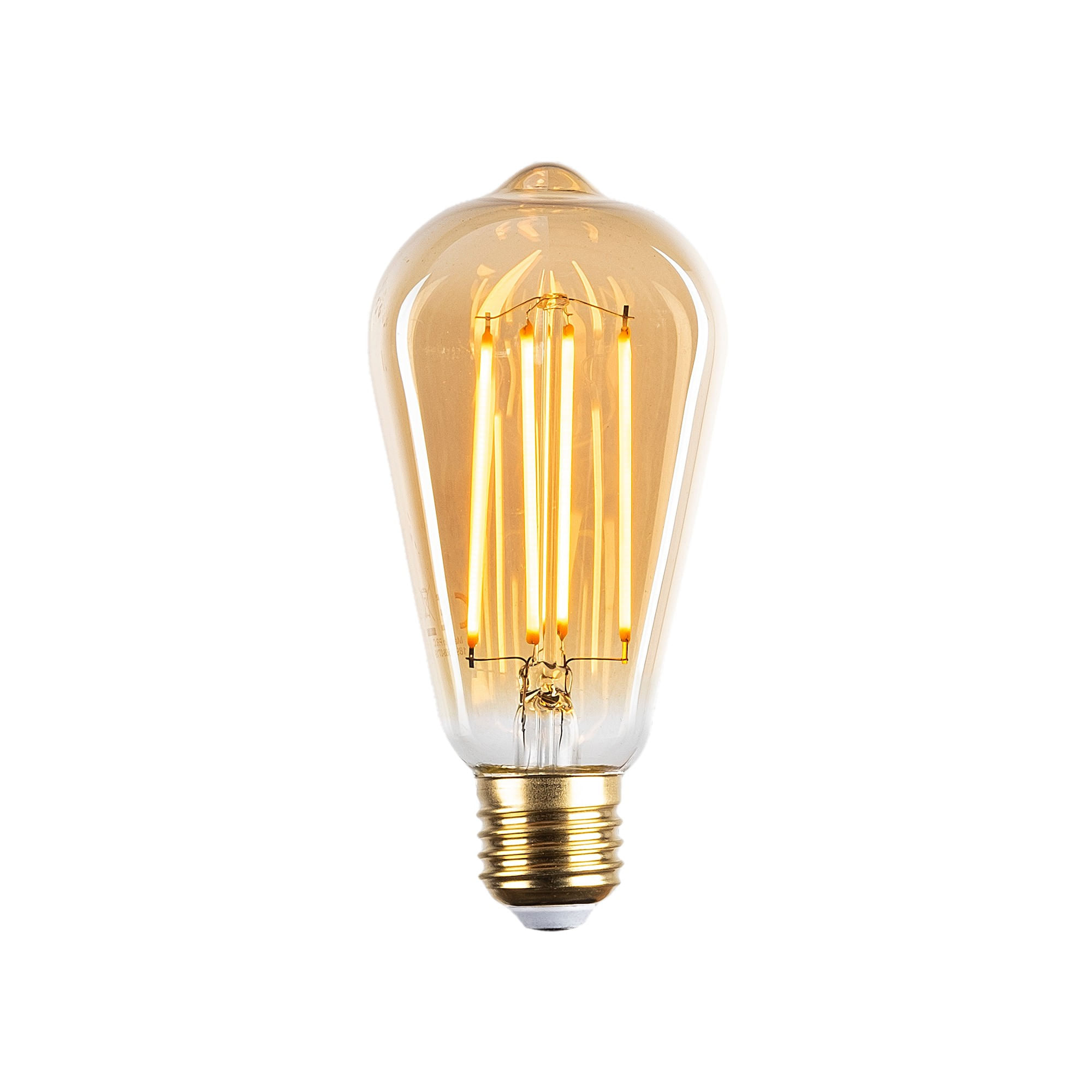 Bec led, Opviq, cob, galben cald, 6,4x6,4x14,2 cm, 6 w, e27 - 1 | YEO