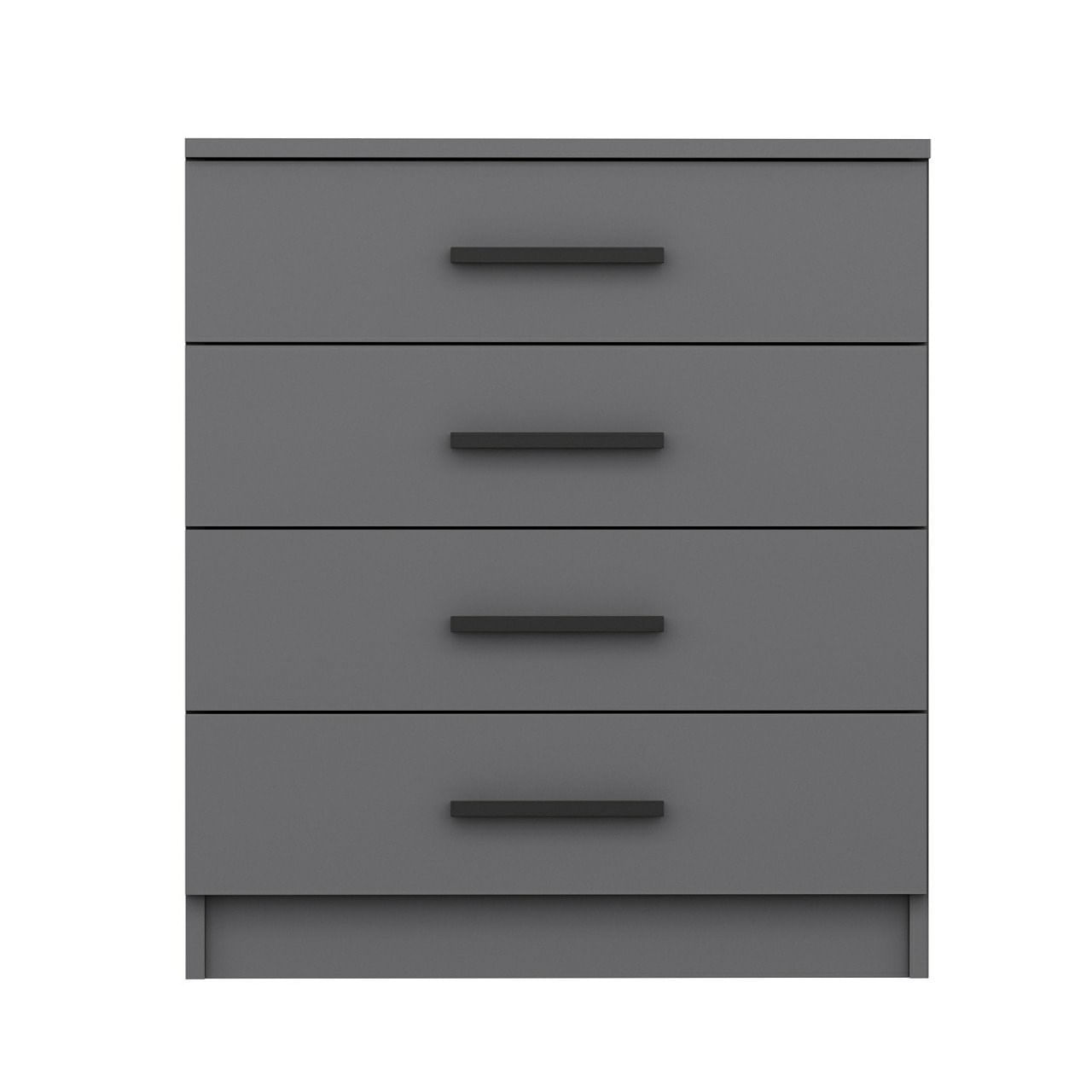 Comoda, Hanah Home, panou de particule melaminat, alb, 70x42x79 cm — imaginea 3