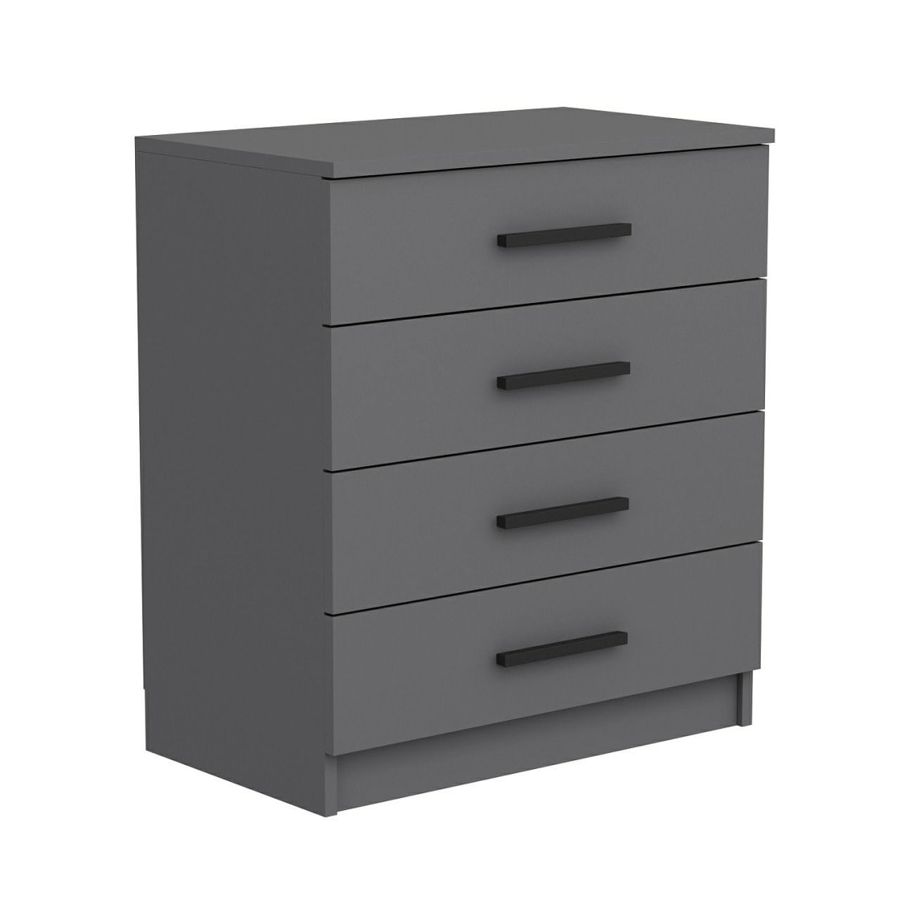 Comoda, Hanah Home, panou de particule melaminat, alb, 70x42x79 cm — imaginea 4