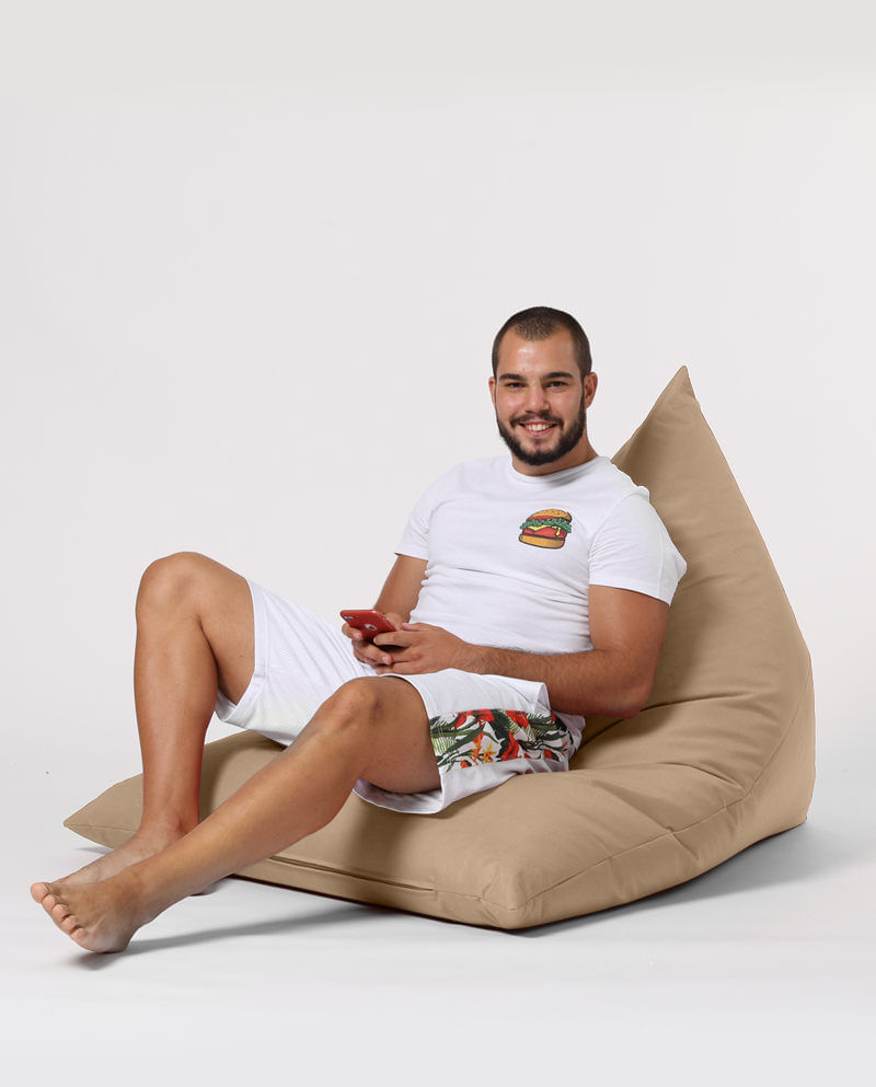 Puf de gradina, Atelier Del Sofa, poliester, mink, 145x90x35 cm - 3 | YEO