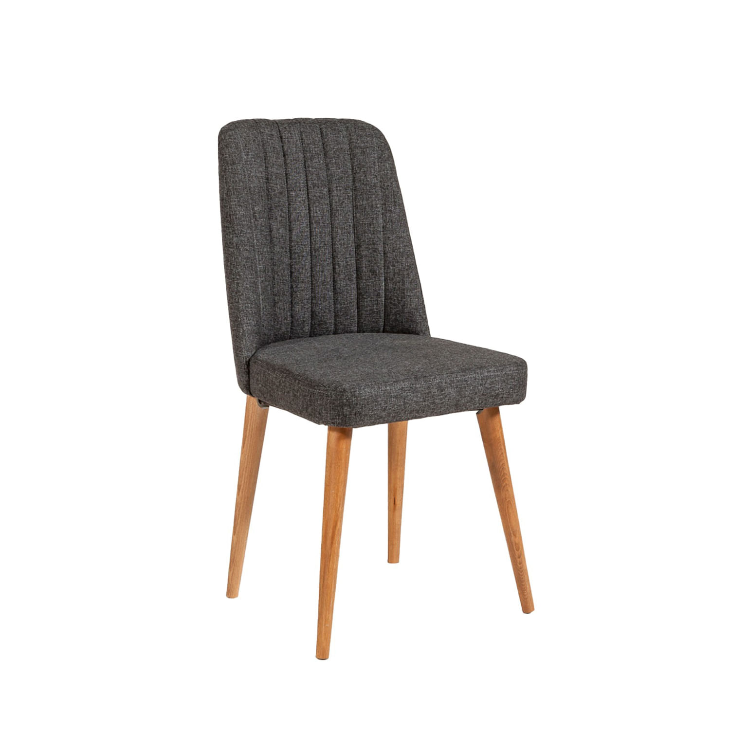 Scaun, Hanah Home, pal melaminat, pin atlantic si antracit, 47x46x89 cm — imaginea 3