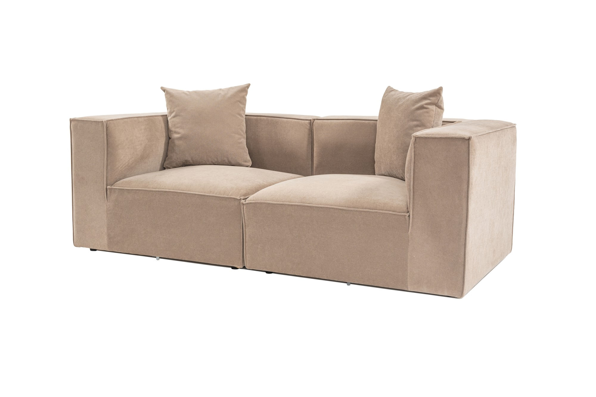 Canapea 2 locuri, Atelier Del Sofa, in, cappuccino, 220x102x75 cm — imaginea 2