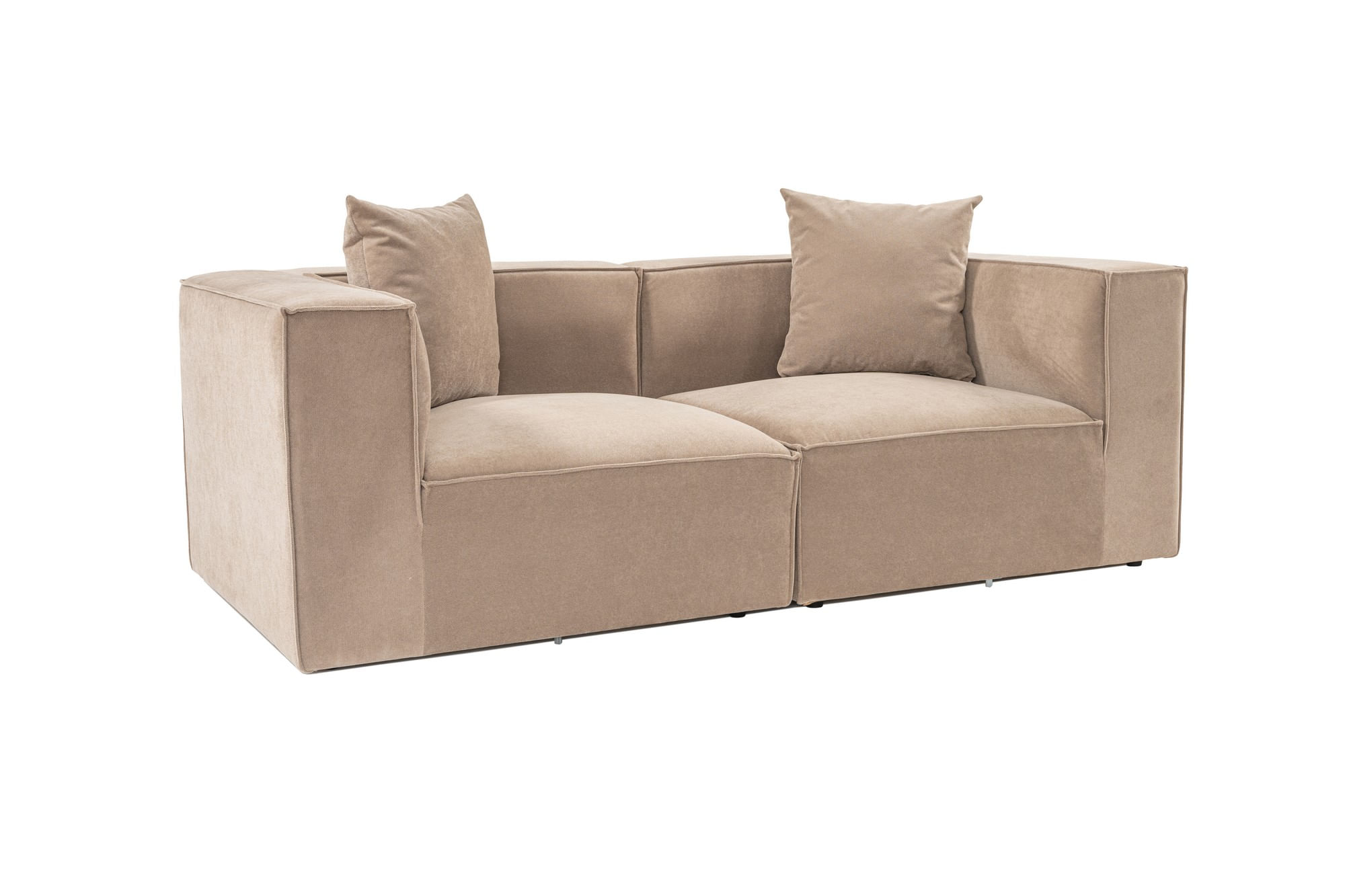 Canapea 2 locuri, Atelier Del Sofa, in, cappuccino, 220x102x75 cm — imaginea 3