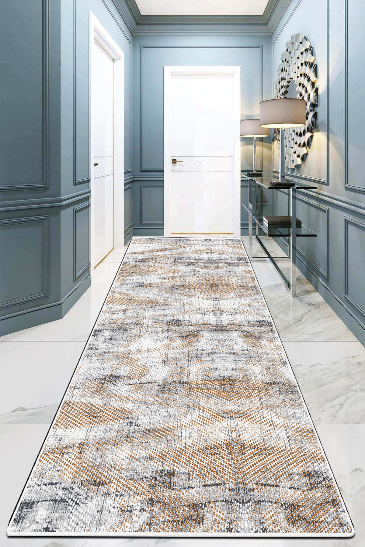 Covor de hol, Conceptum Hypnose, multicolor, 100x300 cm, 100% poliester, antiderapant, 908CHL2761