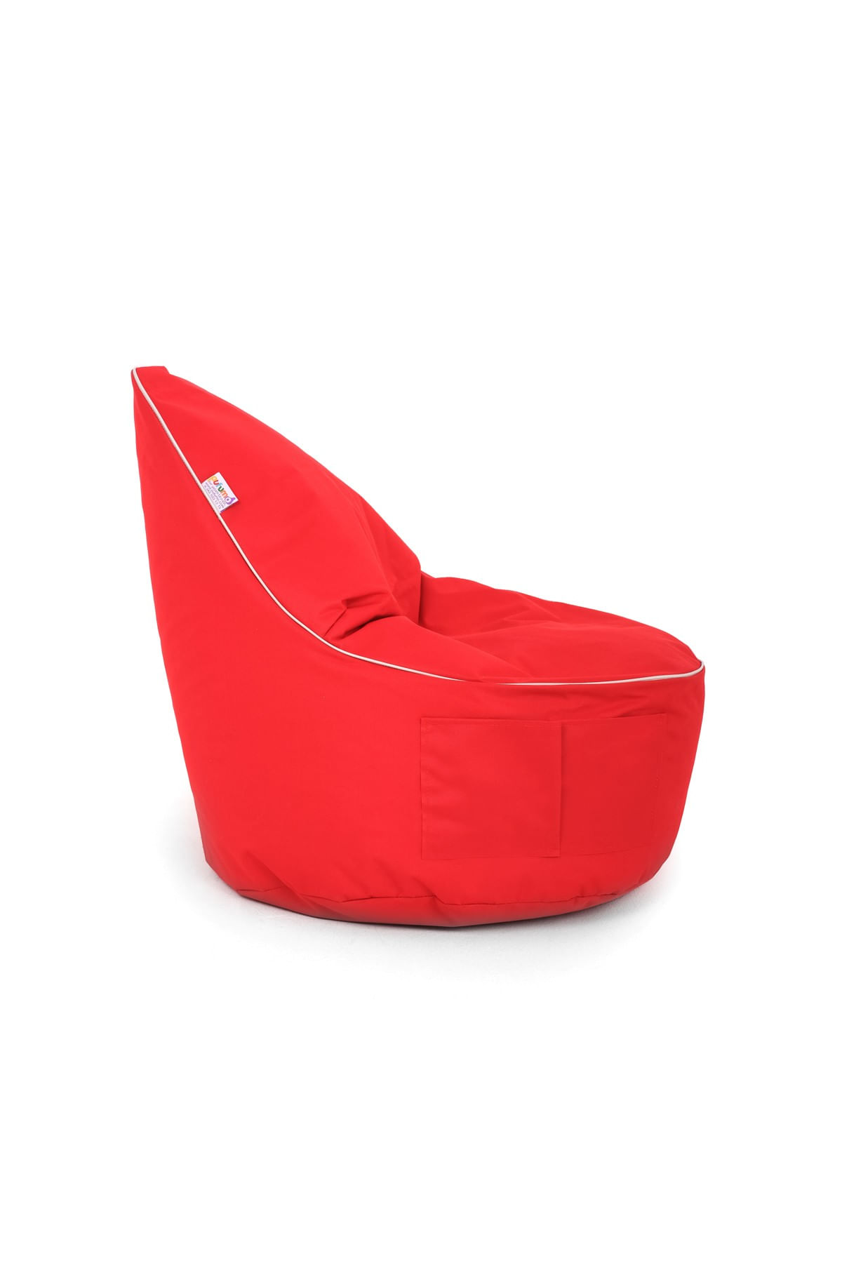 Fotoliu tip bean bag, Atelier Del Sofa, 100% impertex, rosu, 80x75x30 cm, 535PFT1189 — imaginea 2