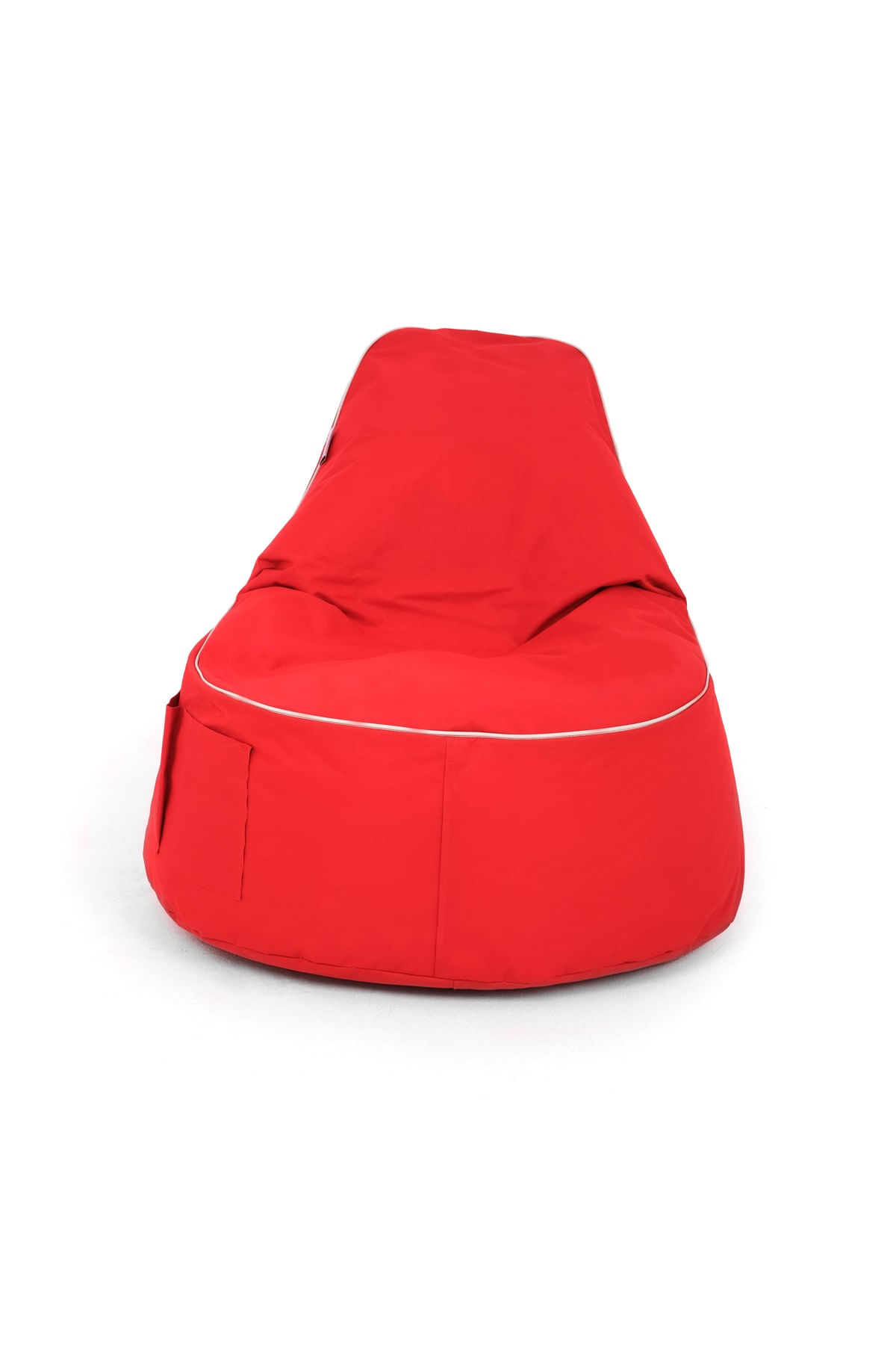 Fotoliu tip bean bag, Atelier Del Sofa, 100% impertex, rosu, 80x75x30 cm, 535PFT1189 — imaginea 3