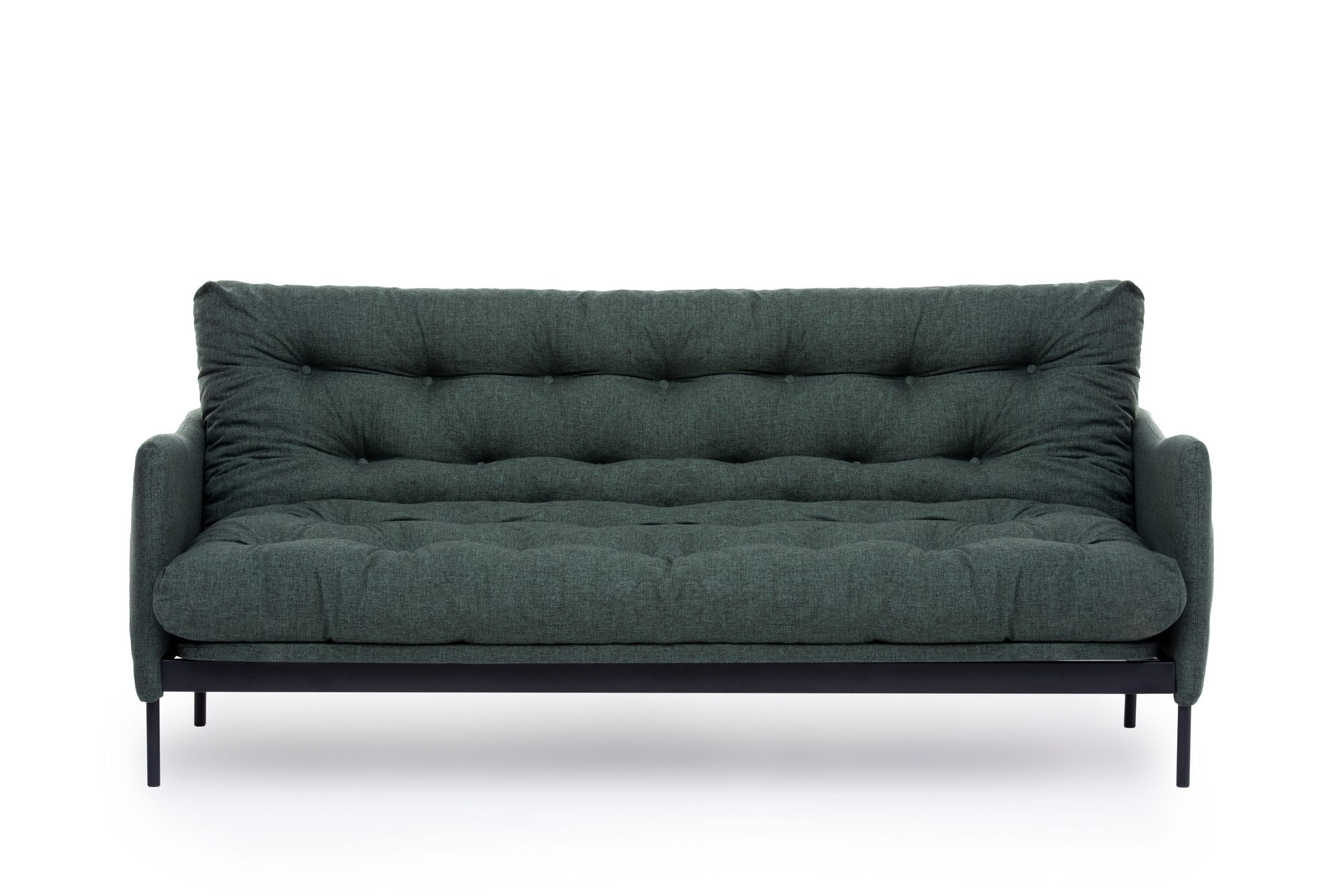 Canapea extensibila, Atelier Del Sofa, metal si in, verde, 200x82x92 cm — imaginea 5