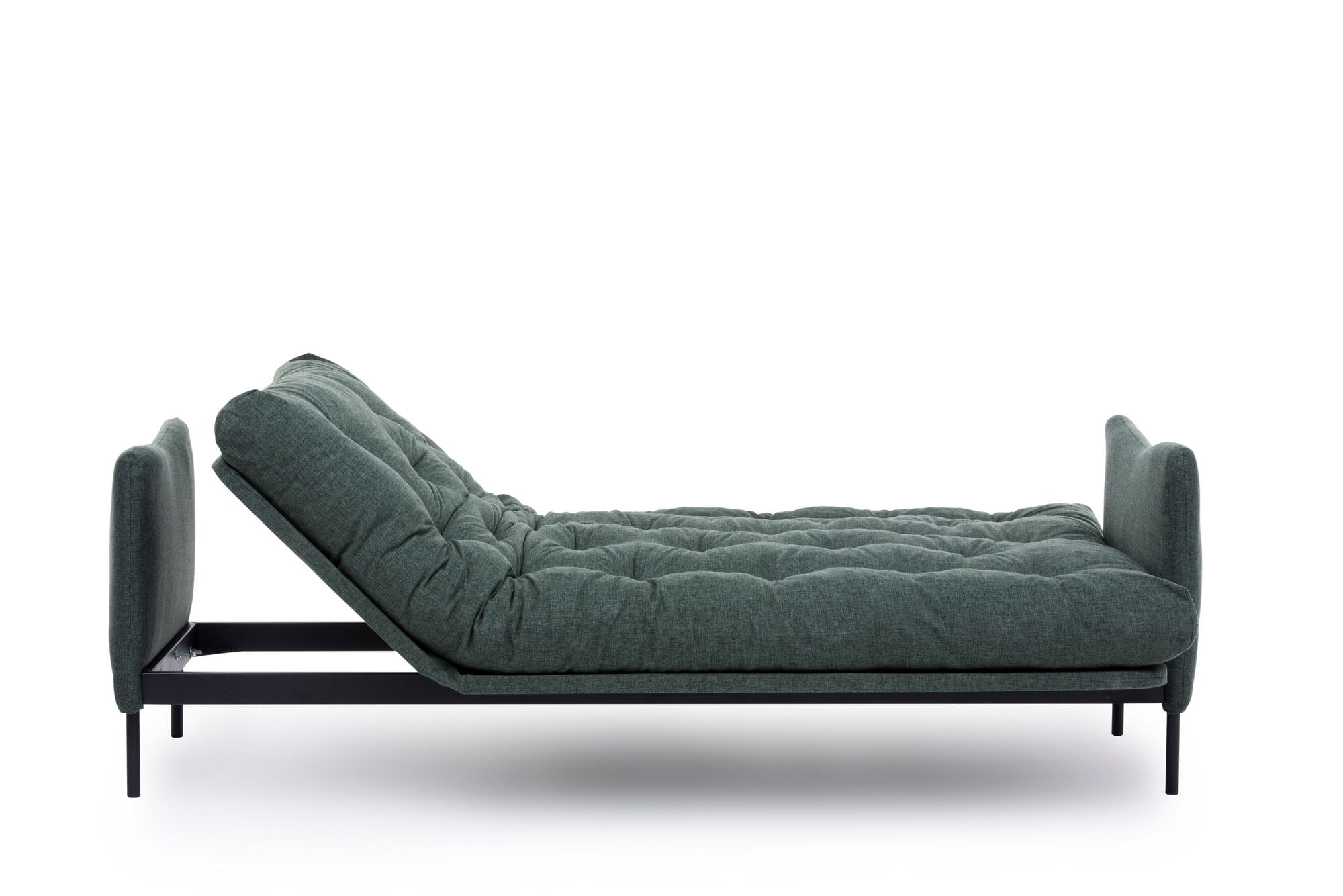 Canapea extensibila, Atelier Del Sofa, metal si in, verde, 200x82x92 cm — imaginea 7