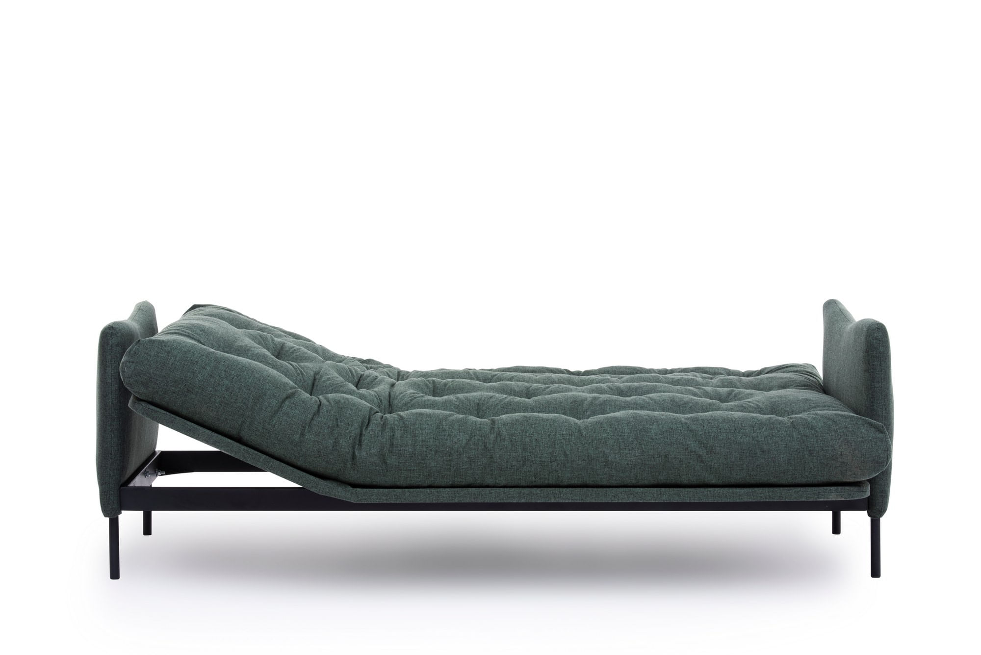 Canapea extensibila, Atelier Del Sofa, metal si in, verde, 200x82x92 cm — imaginea 11