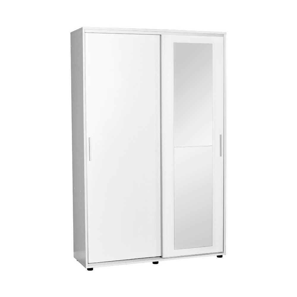 Dulap hol, Hanah Home, pal melaminat, alb, 120x38x187 cm — imaginea 10