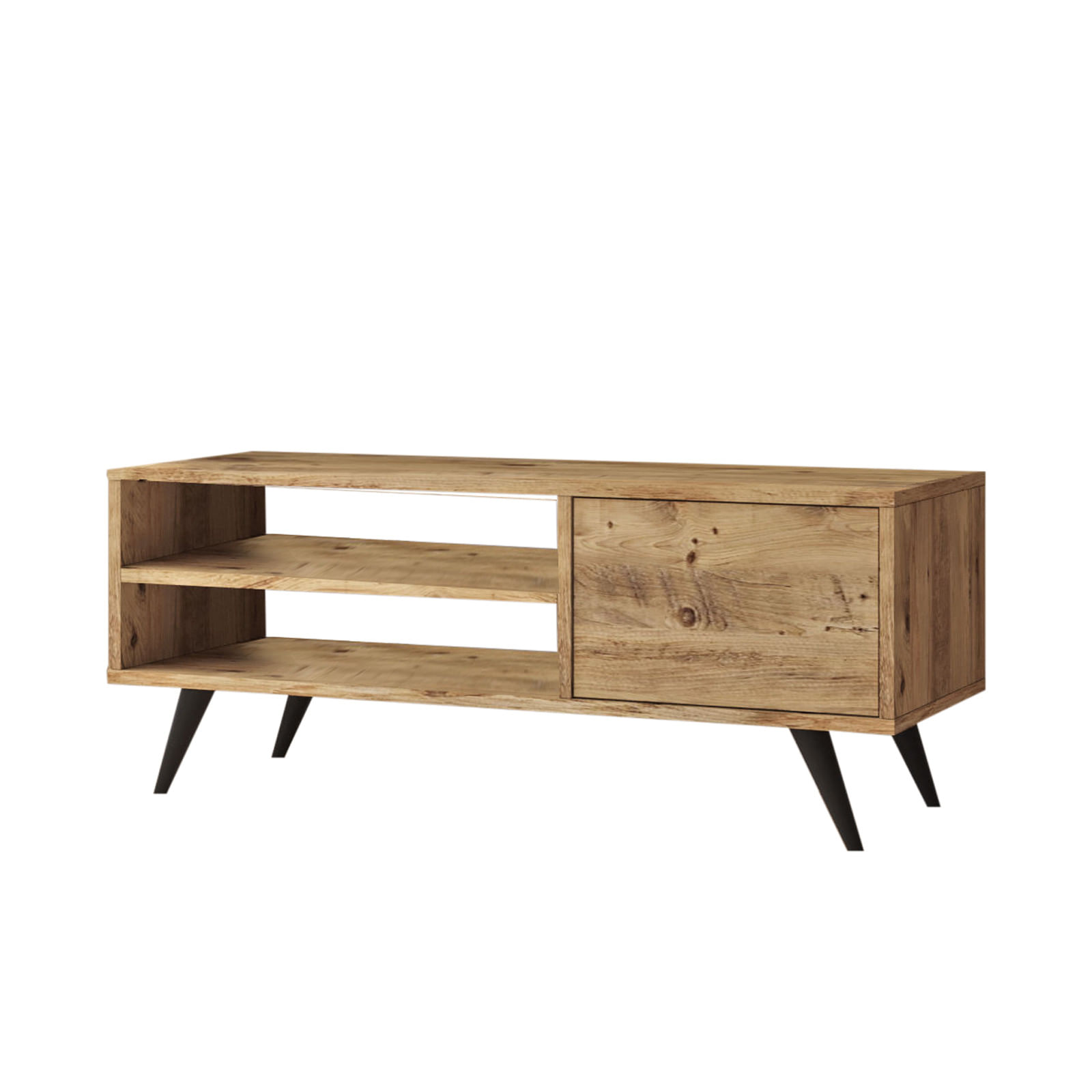 Comoda tv, Hanah Home, pal melaminat, pin atlantic, 110x40x44 cm — imaginea 5