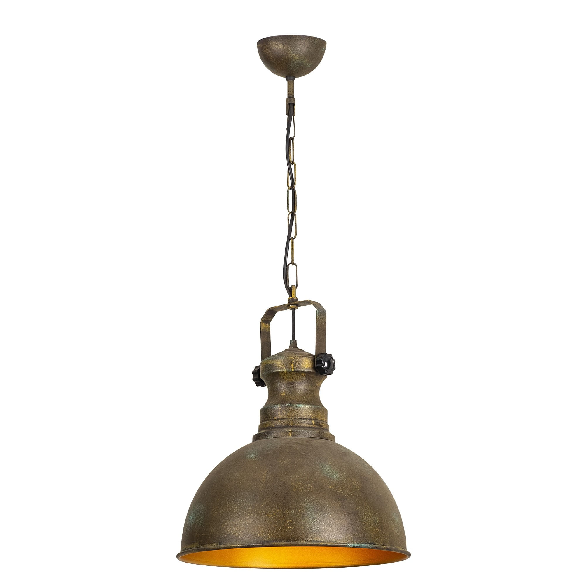 Lustra, Opviq, metal, lemn, antic, 31x85 cm
