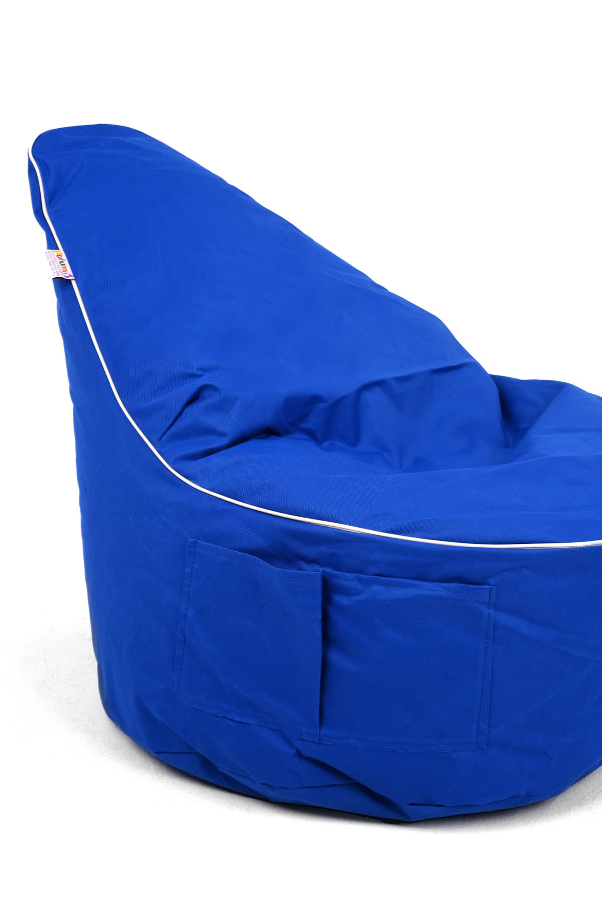 Fotoliu tip bean bag, Atelier Del Sofa, 100% impertex, albastru, 80x75x30 cm — imaginea 4