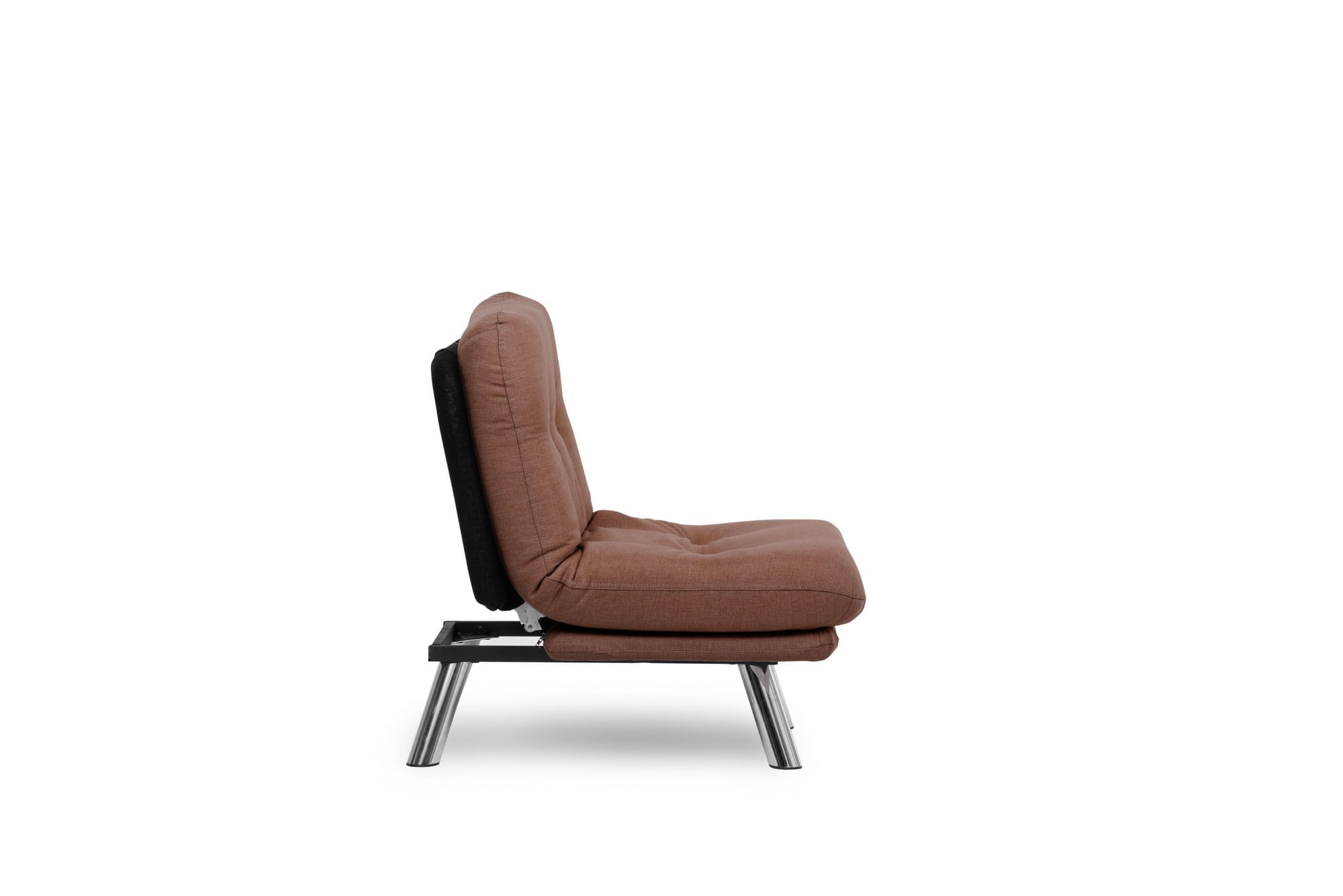 Canapea extensibila, Atelier Del Sofa, metal, in, maro deschis, 110x70 cm — imaginea 4