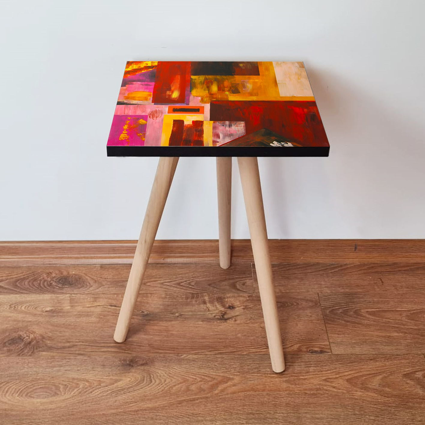 Masuta laterala, Hanah Home, mdf, multicolor, 35x35x42 cm, 481LNA2137