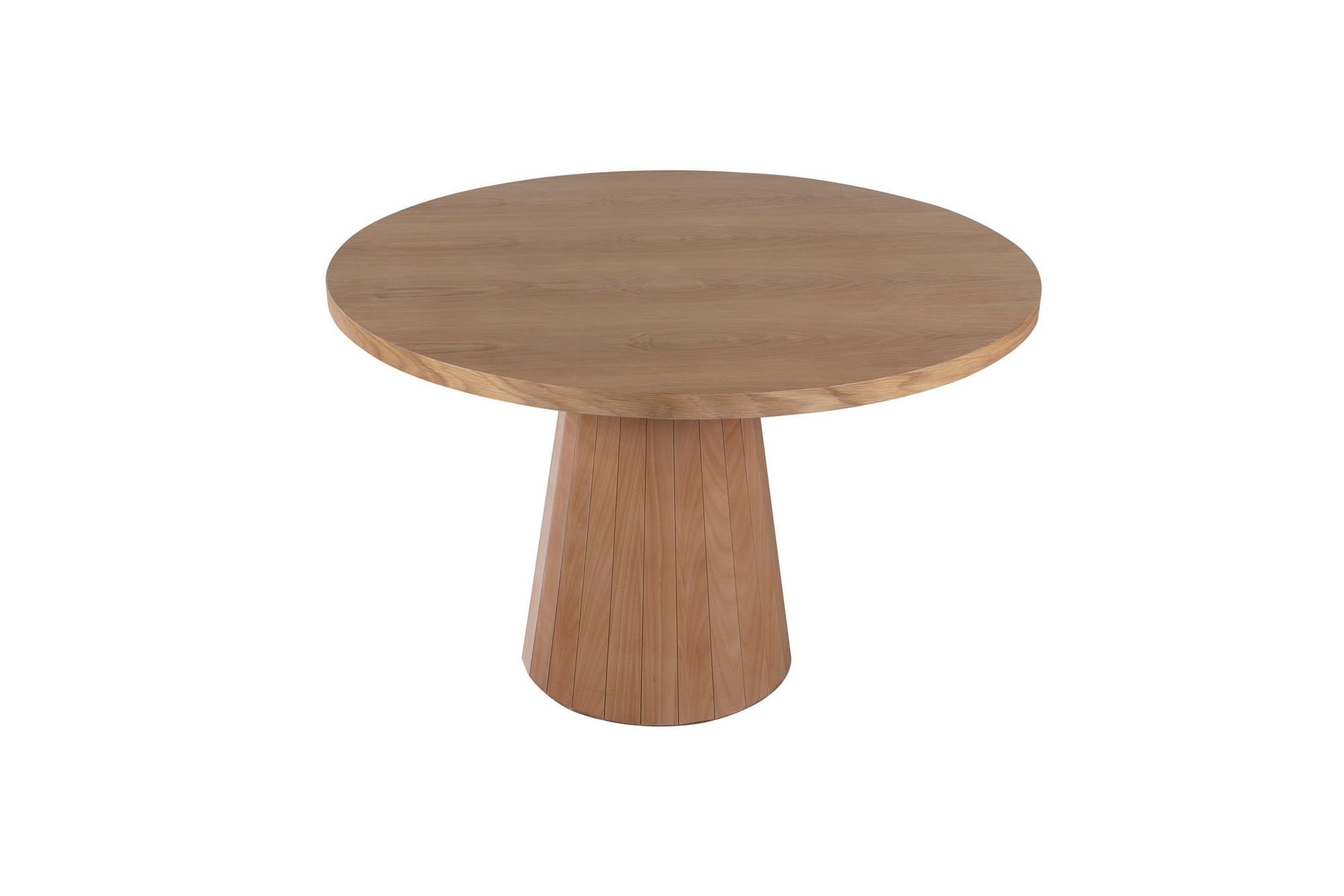 Masa de dining, Hanah Home, lemn de fag, natur, 100x75 cm