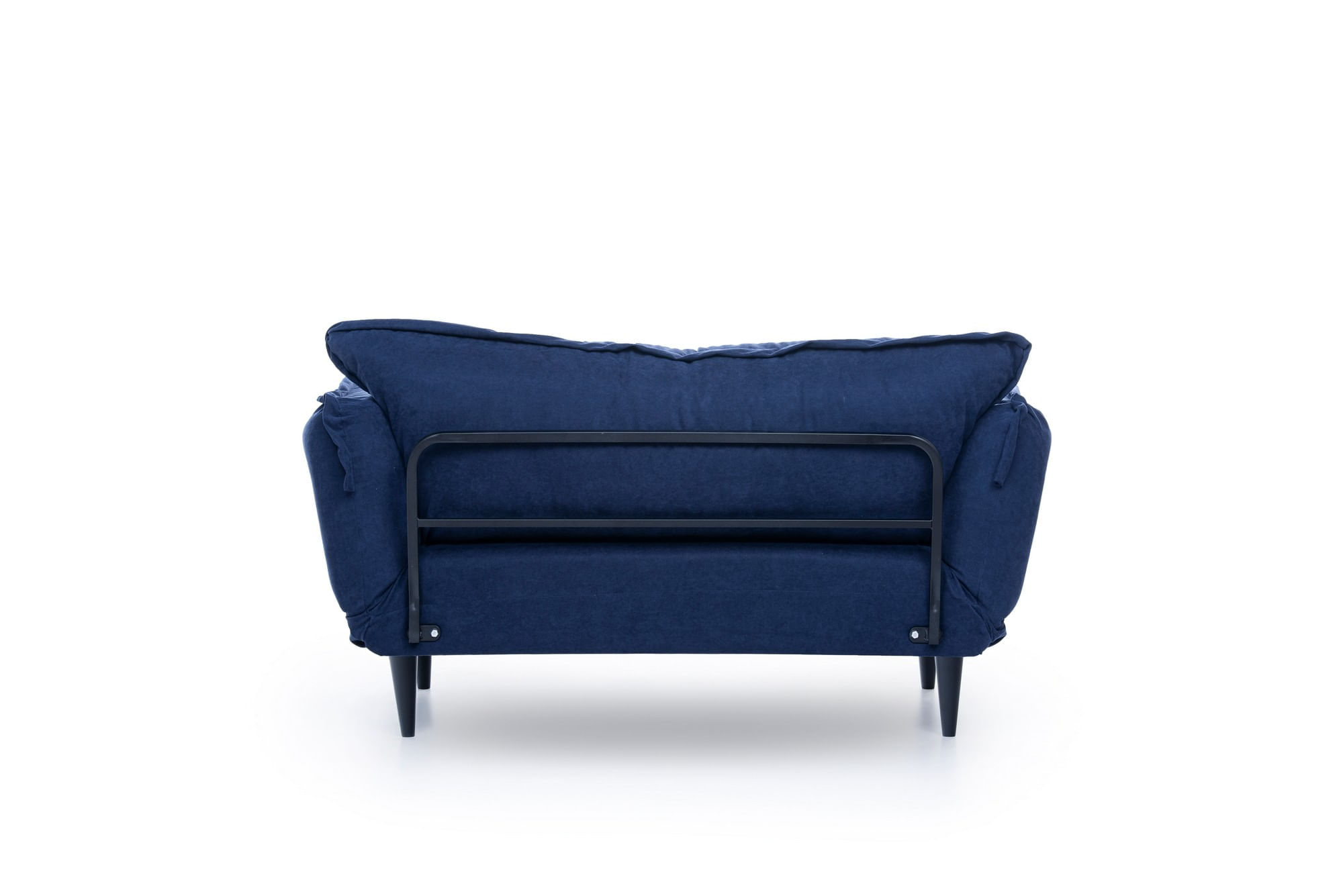 Canapea extensibila, Hanah Home, stofa in, albastru marin, 200x70 cm — imaginea 2
