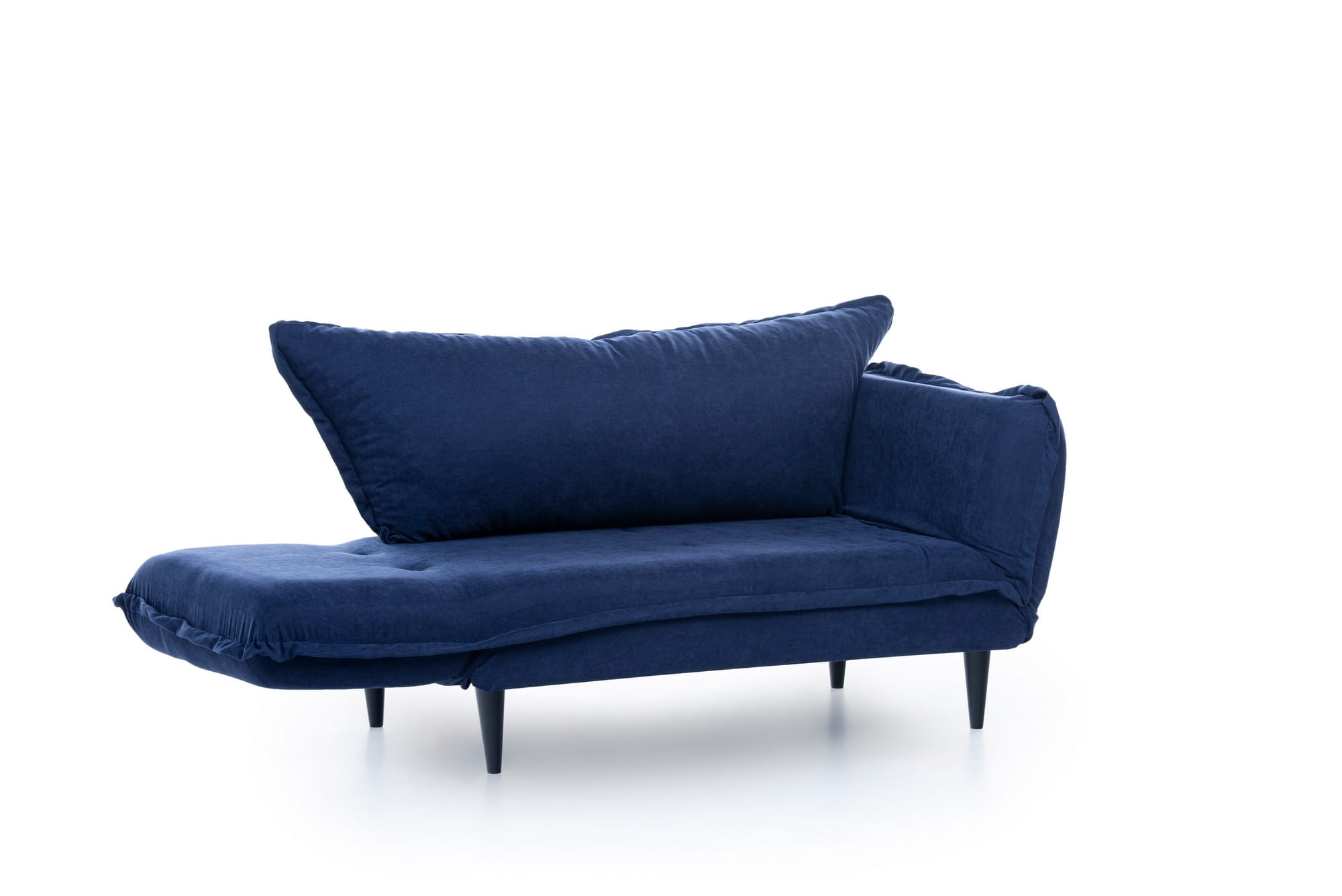 Canapea extensibila, Hanah Home, stofa in, albastru marin, 200x70 cm — imaginea 7