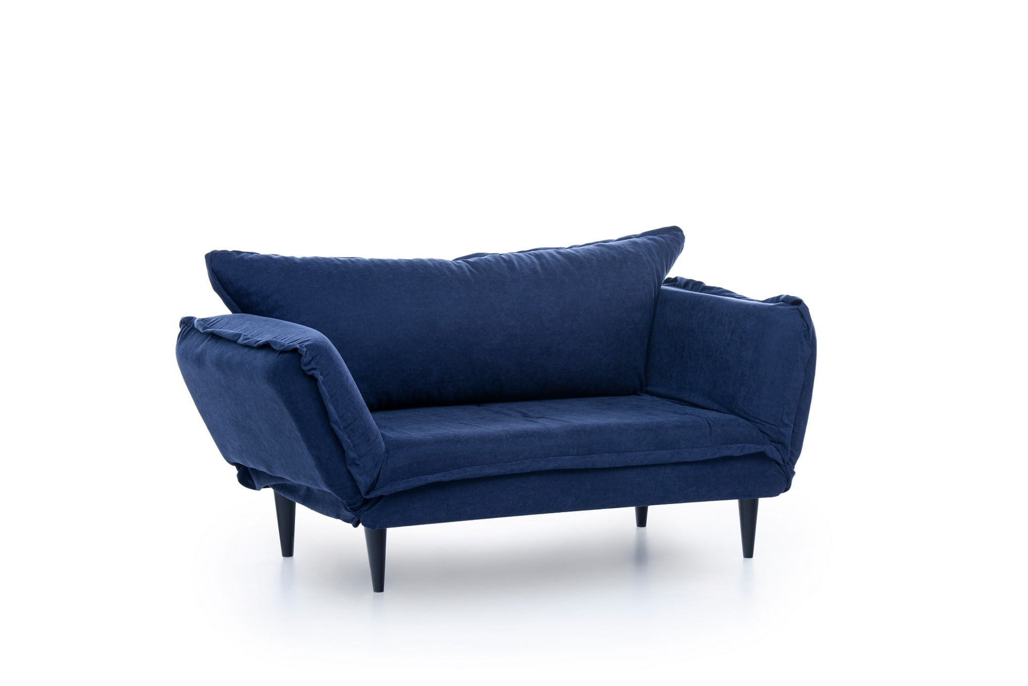 Canapea extensibila, Hanah Home, stofa in, albastru marin, 200x70 cm — imaginea 11