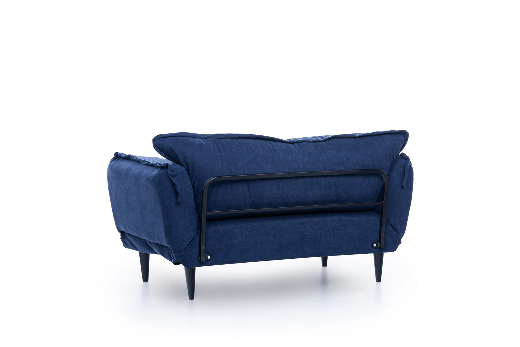 Canapea extensibila, Hanah Home, stofa in, albastru marin, 200x70 cm — imaginea 12