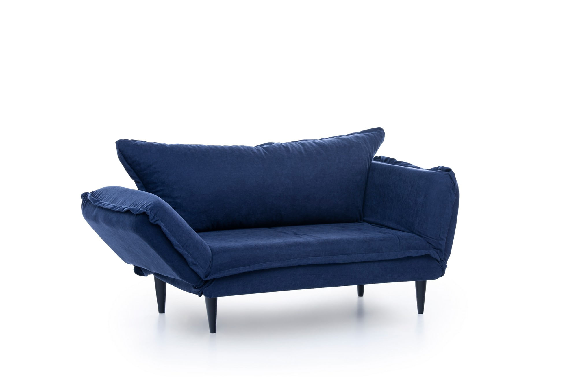 Canapea extensibila, Hanah Home, stofa in, albastru marin, 200x70 cm — imaginea 14