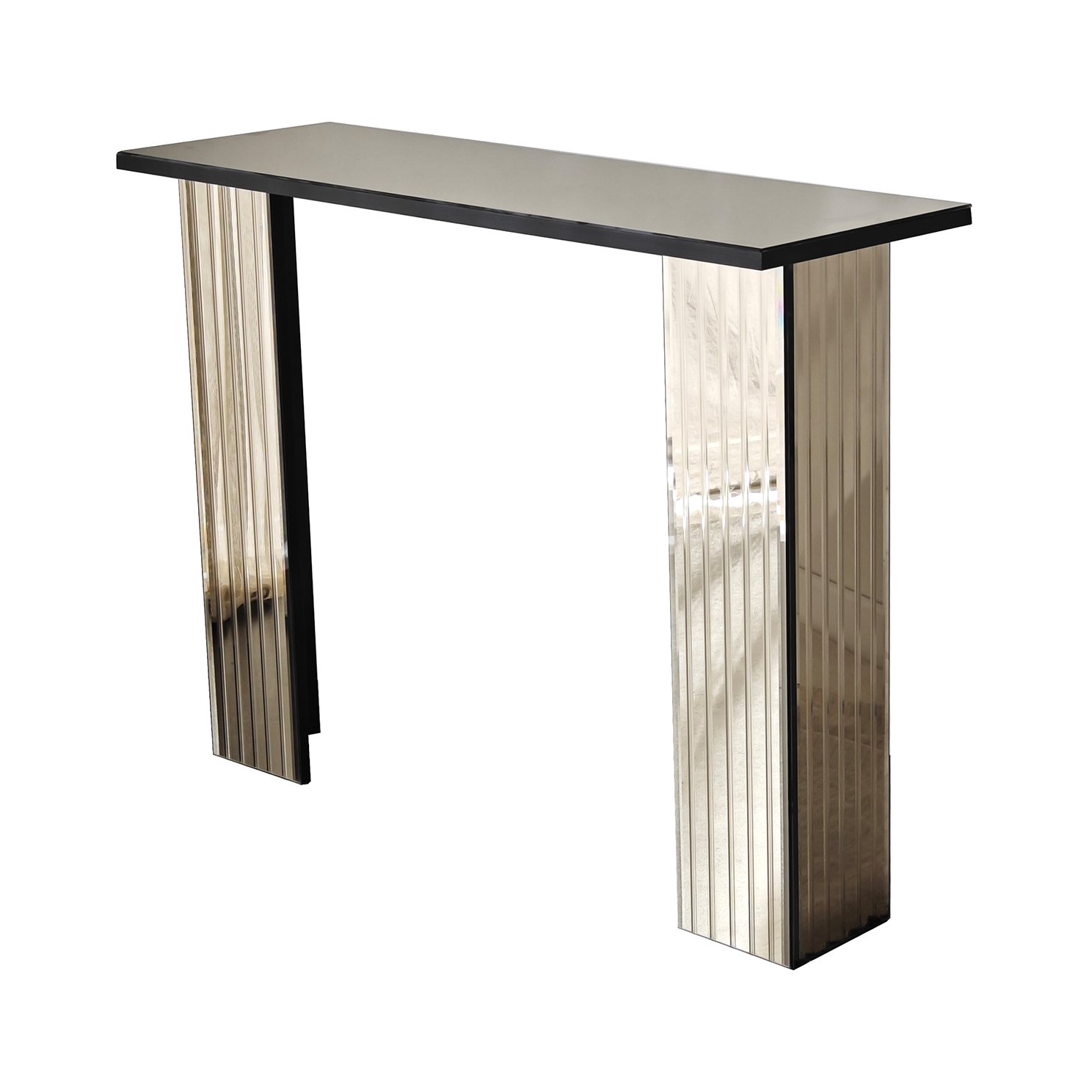 Comoda, Hanah Home, pal melaminat, bronz, 105x34x80 cm, 552NOS2484 — imaginea 2