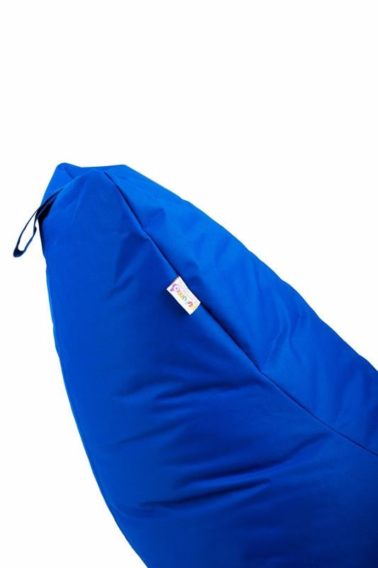 Fotoliu tip bean bag, Atelier Del Sofa, 100% poliester, albastru, 75x55x80 cm — imaginea 3