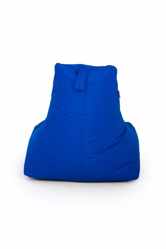 Fotoliu tip bean bag, Atelier Del Sofa, 100% poliester, albastru, 75x55x80 cm — imaginea 4
