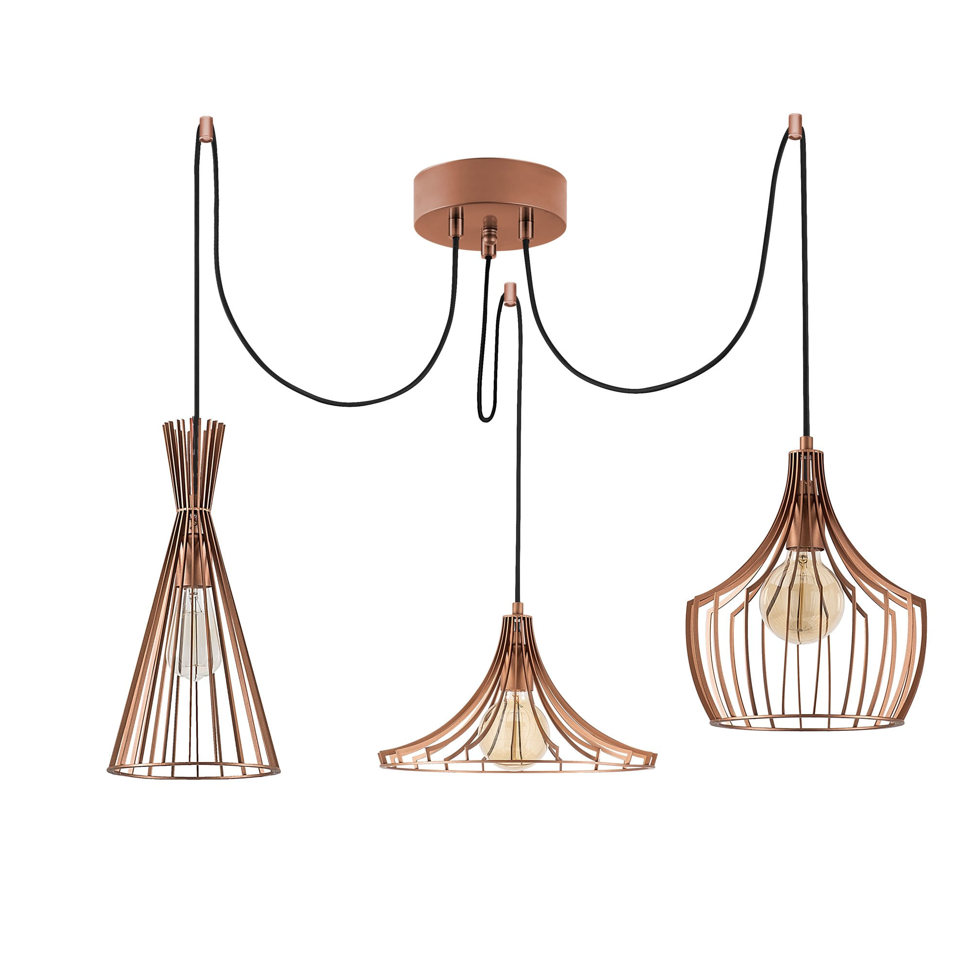 Candelabru, Opviq, metal, cupru, diametru 114 cm, inaltime 130 cm