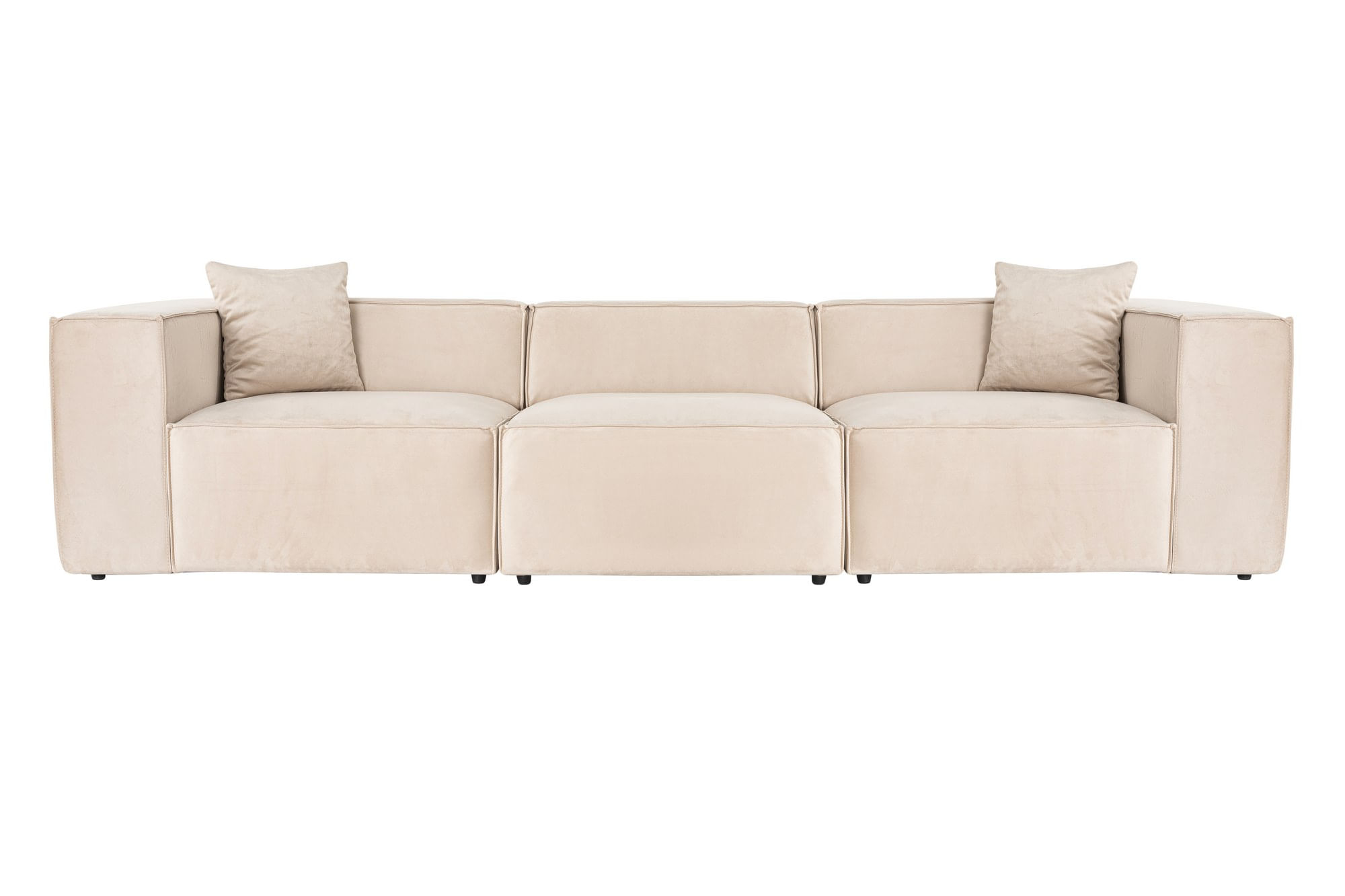 Canapea 3 locuri, Hanah Home, in, crem, 303x108x65 cm — imaginea 5