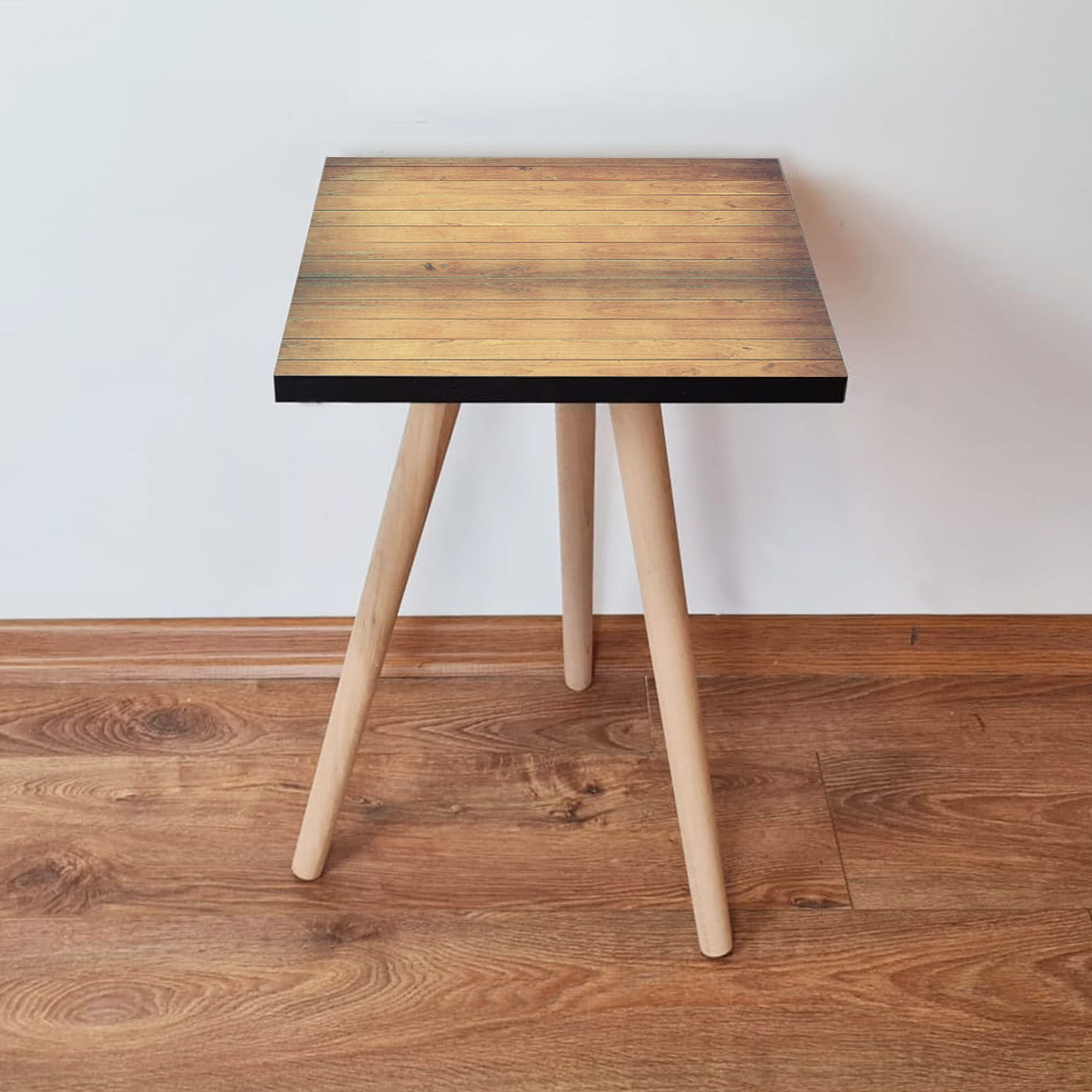 Masa laterala, Hanah Home, mdf, camel, 35x35x42 cm, 481LNA1943