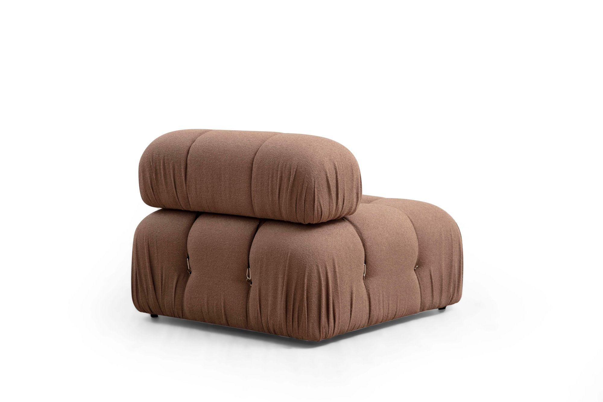 Fotoliu, Hanah Home, poliester, maro, 95x95x75 cm — imaginea 2