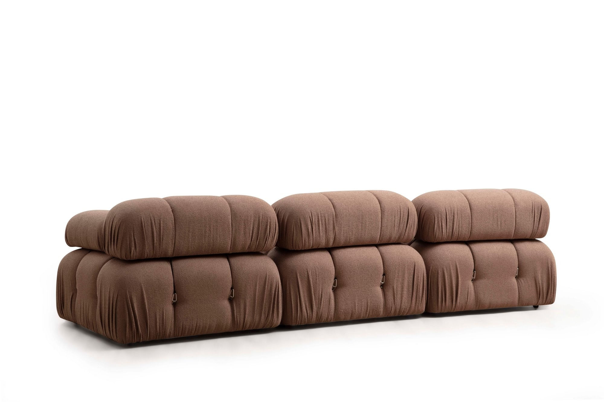 Fotoliu, Hanah Home, poliester, maro, 95x95x75 cm — imaginea 4