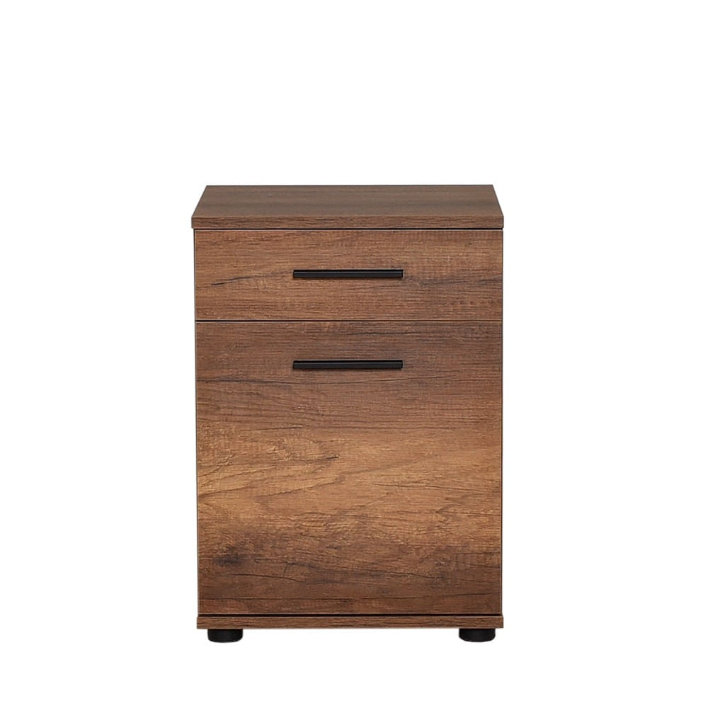 Noptiera, Hanah Home, pal melaminat, oslo nuc, 40x39x57 cm, 479ADR1740 — imaginea 3