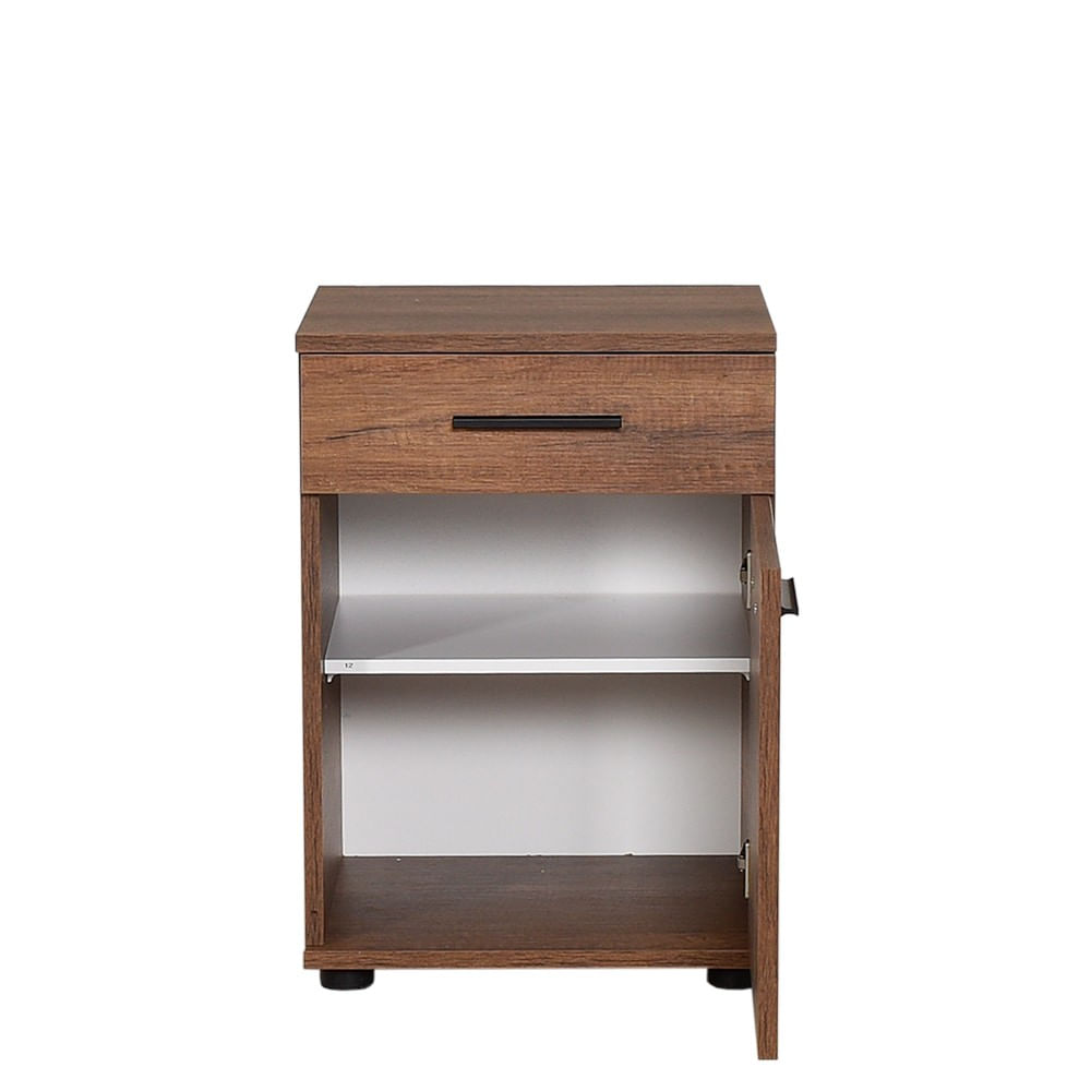 Noptiera, Hanah Home, pal melaminat, oslo nuc, 40x39x57 cm, 479ADR1740 — imaginea 7