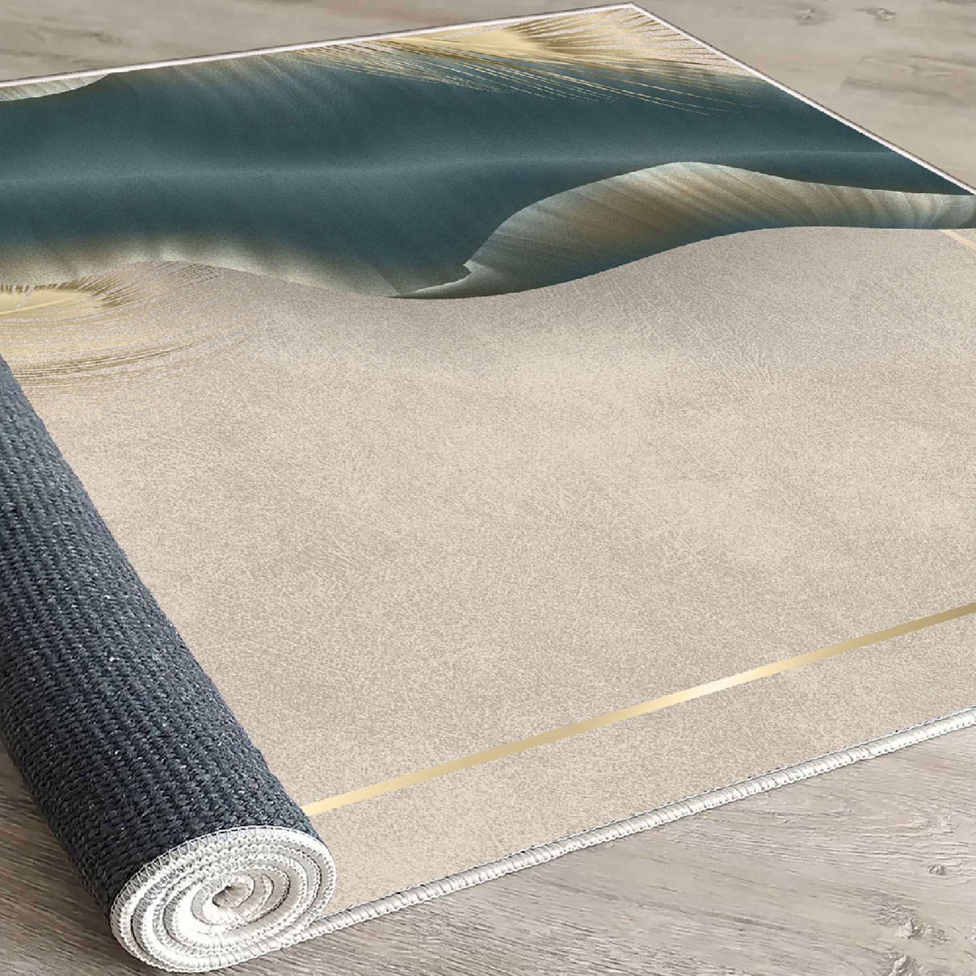 Covor, Conceptum Hypnose, multicolor, 160x230 cm, catifea, antiderapant, 599HFT4638 - 2 | YEO