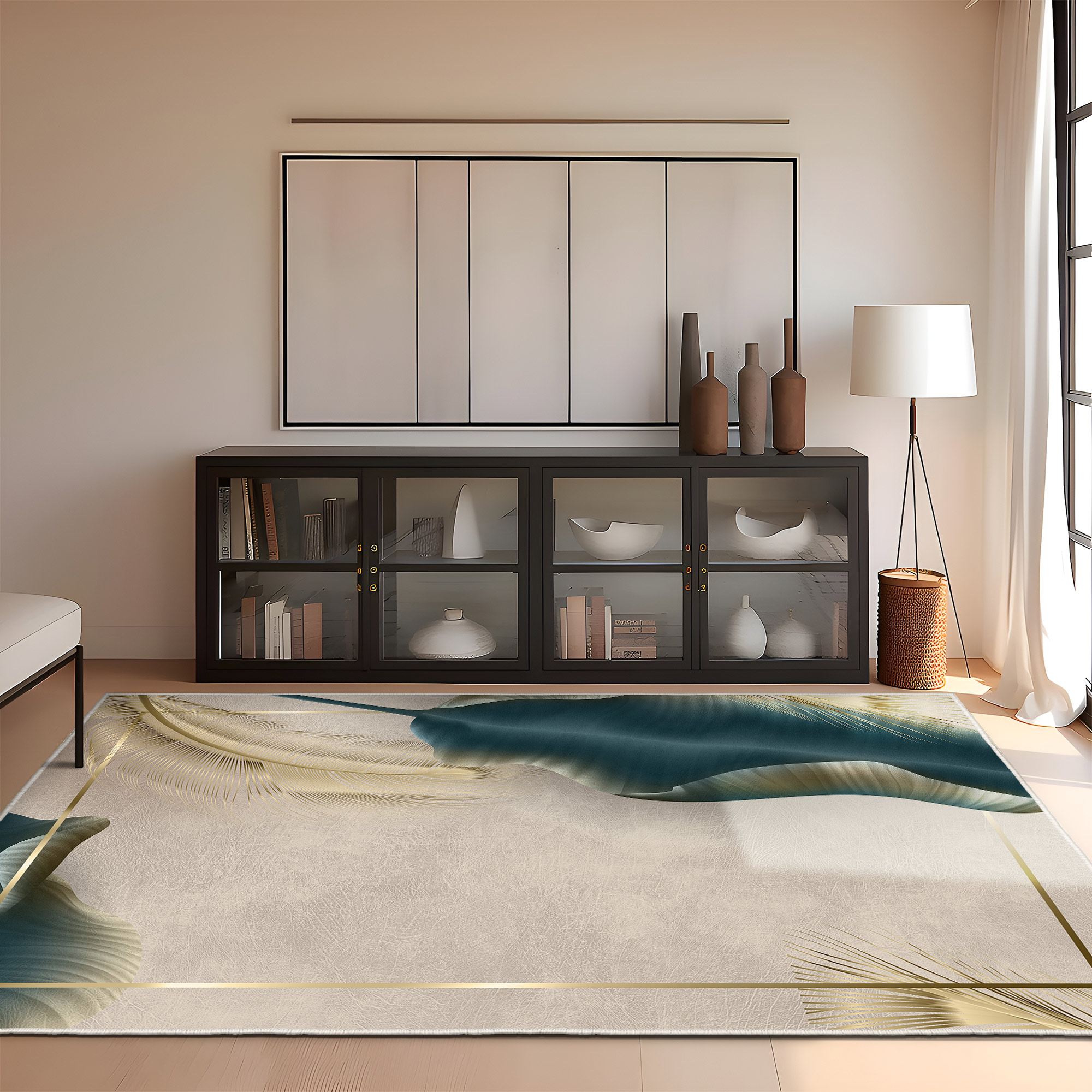 Covor, Conceptum Hypnose, multicolor, 160x230 cm, catifea, antiderapant, 599HFT4638 - 4 | YEO