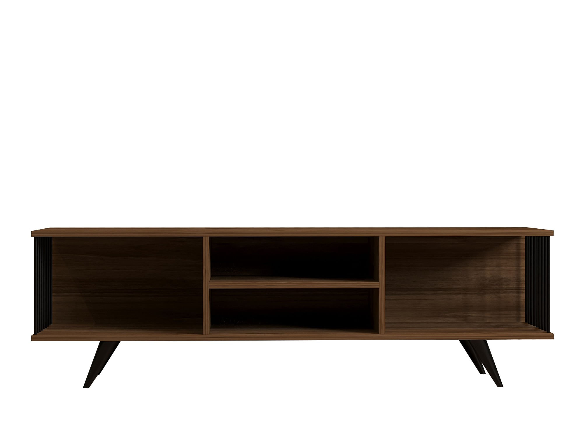 Comoda tv, Hanah Home, pal melaminat, nuc, 160x48.6x40 cm