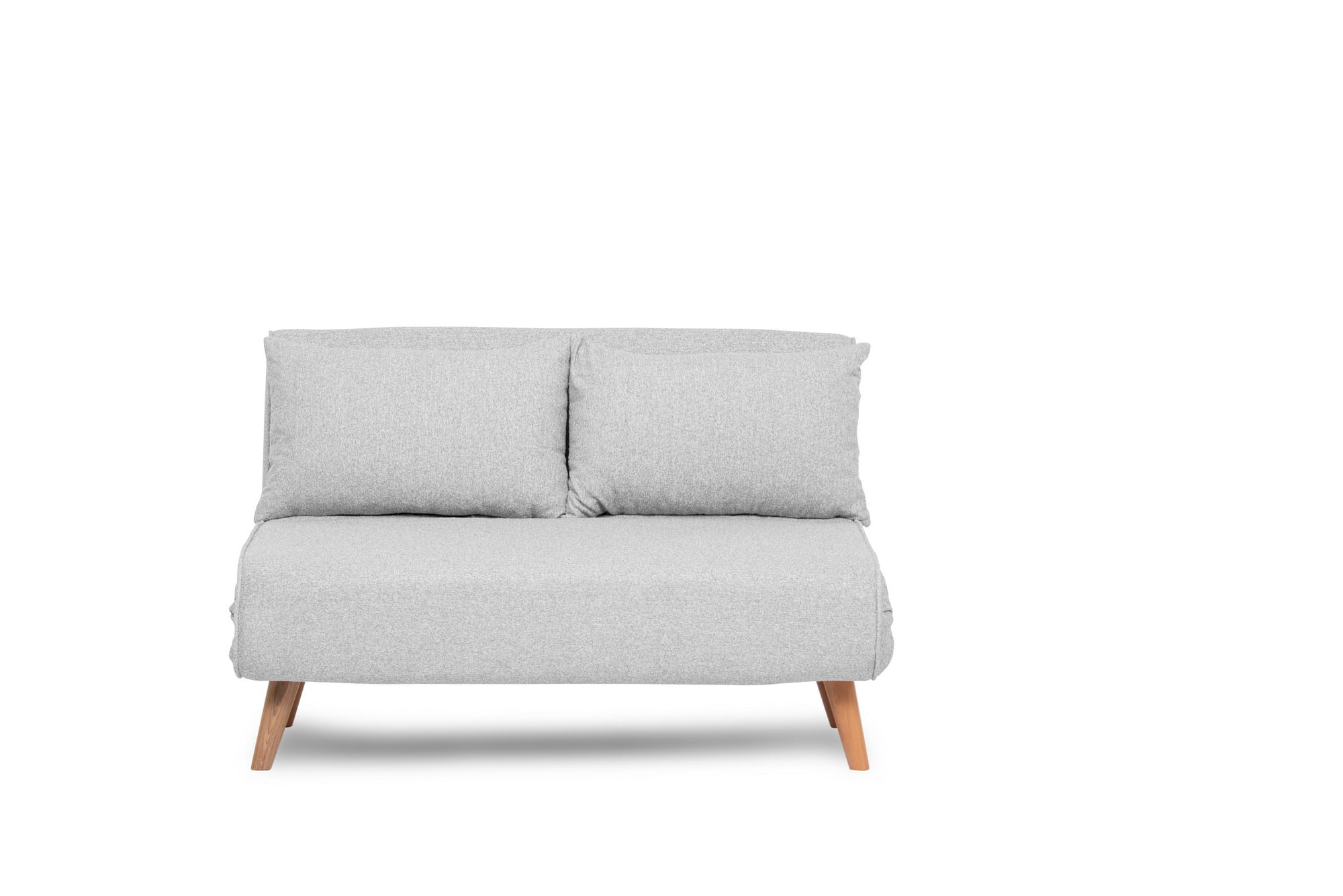 Canapea extensibila 2 locuri, Atelier Del Sofa, stofa teddy, gri, 120x180 cm — imaginea 16
