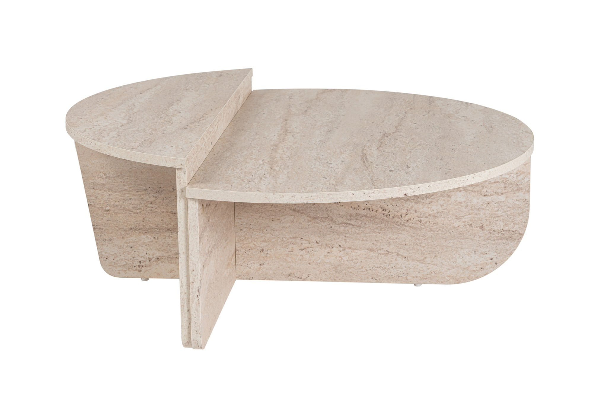 Masa de cafea, Hanah Home, pal melaminat, travertin, 90x30x60 cm - 1 | YEO