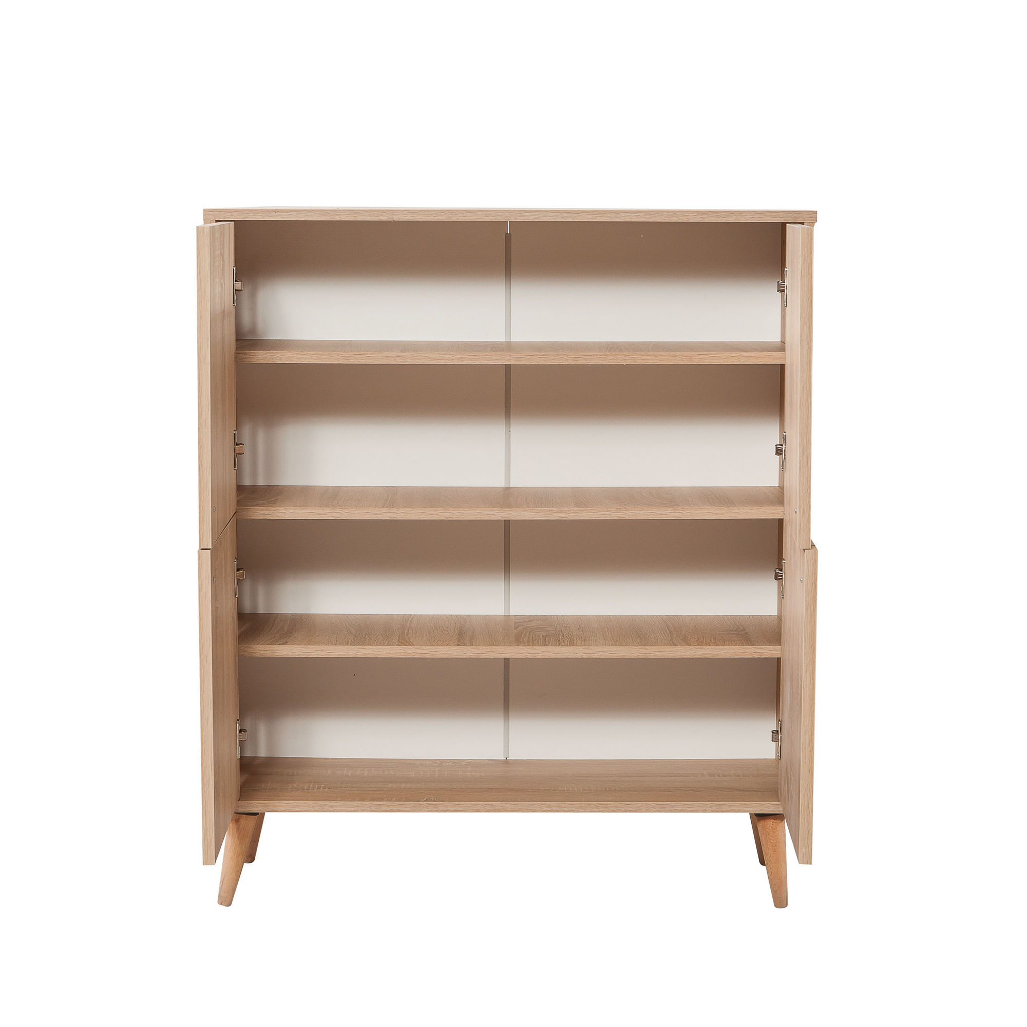 Dulap multifunctional, Hanah Home, pal melaminat, stejar sonoma, 95x36x111 cm, 863SPH3952 — imaginea 6