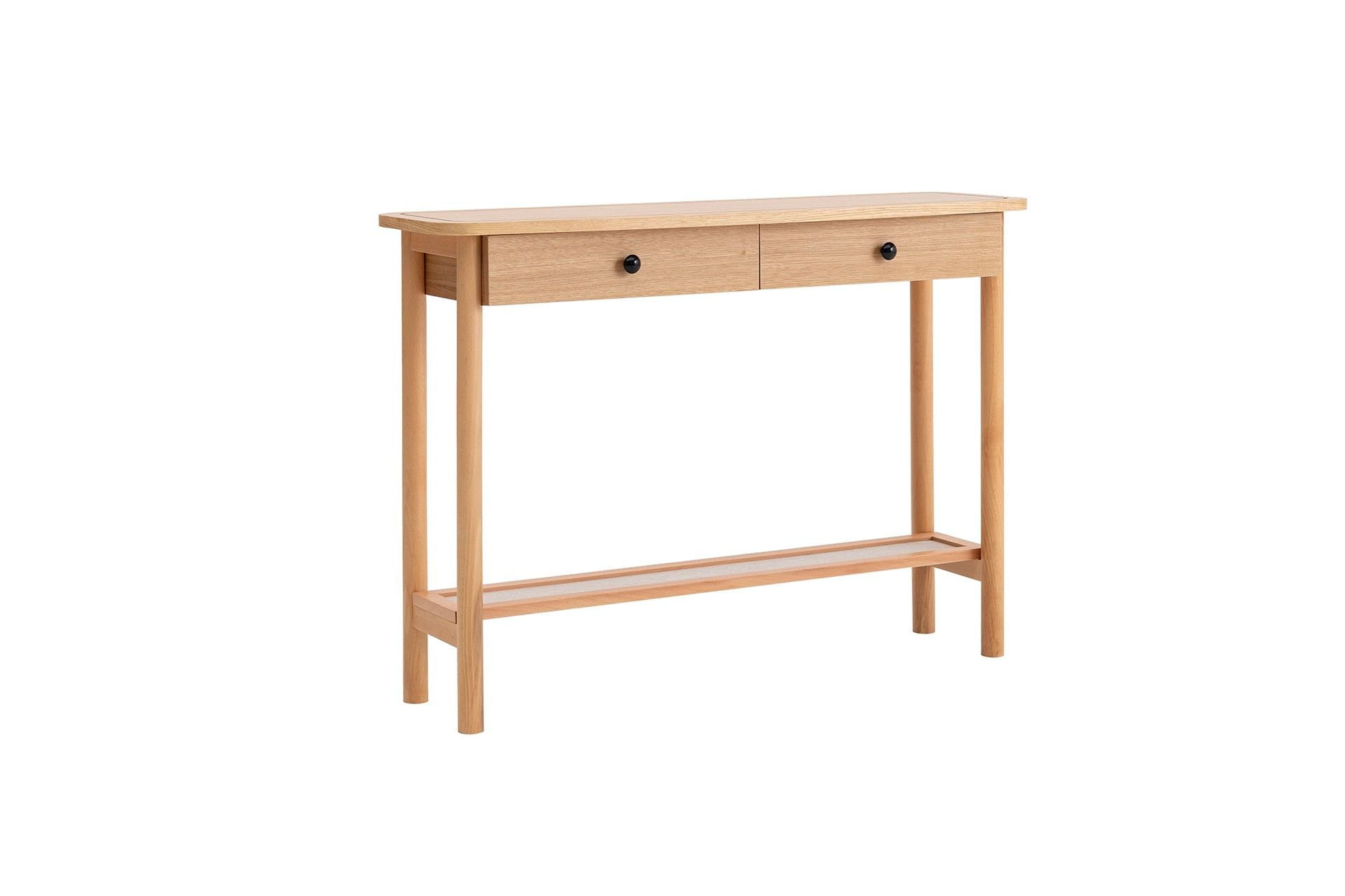 Consola, Hanah Home, mdf, natur, 110x33x80 cm — imaginea 12