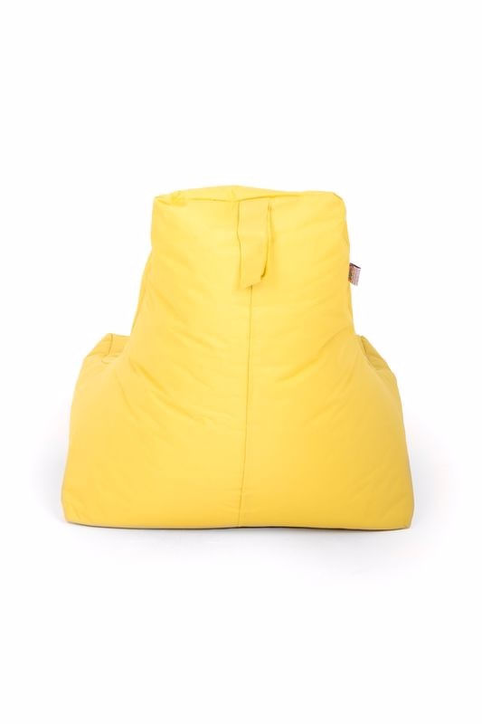 Fotoliu tip bean bag, Atelier Del Sofa, galben, 100% impertex, 75x55x80 cm — imaginea 3